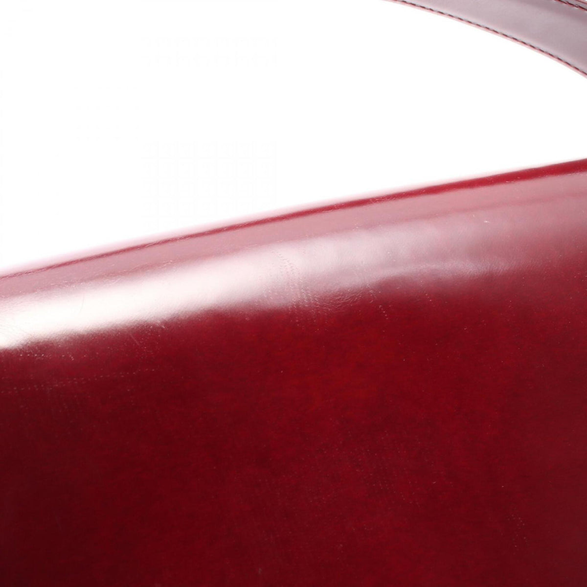 Cartier Panthère Bordeaux Leather Shoulder Bag (Pre-Owned)