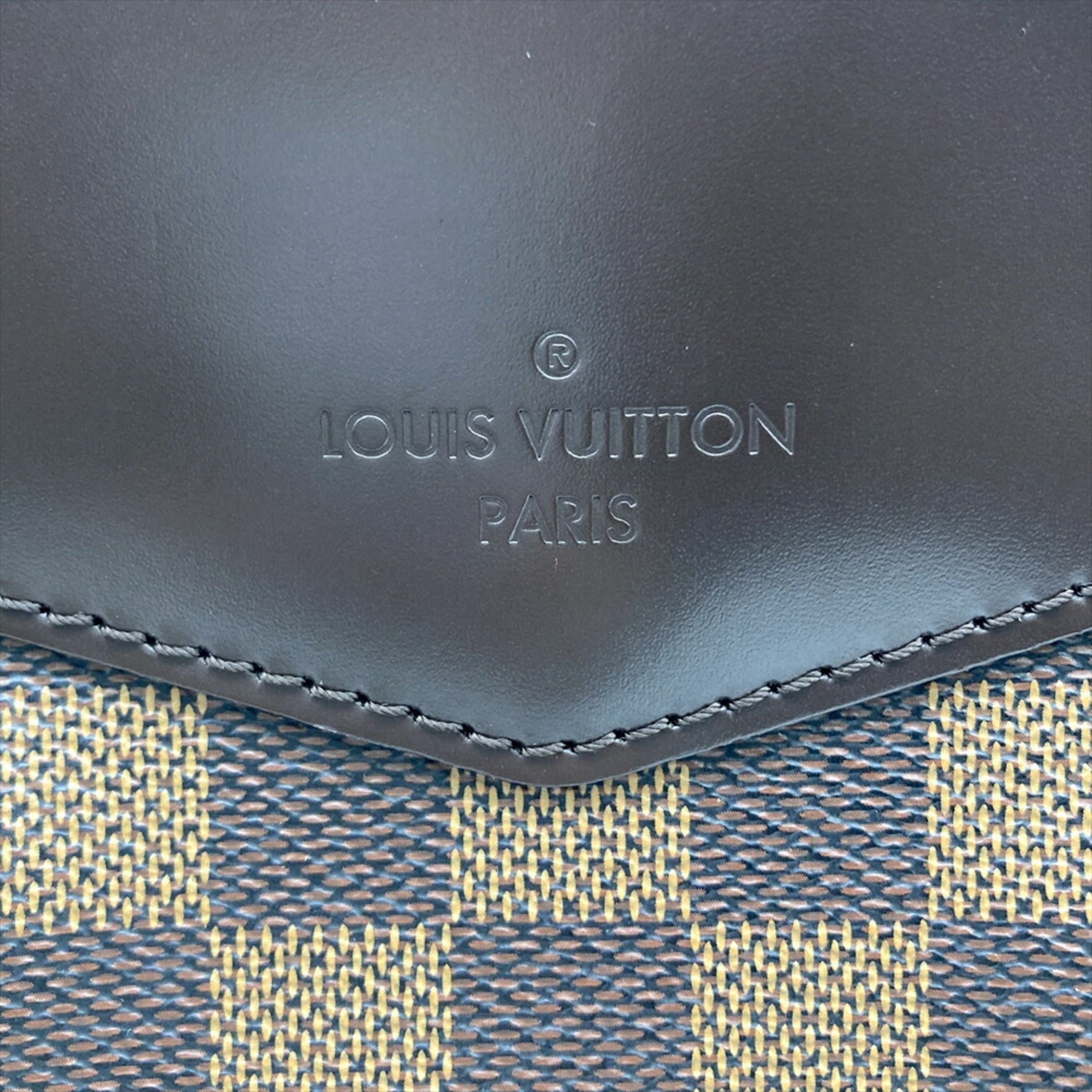 Louis Vuitton Brown Damier Canvas Tote Bag (Pre-Owned)