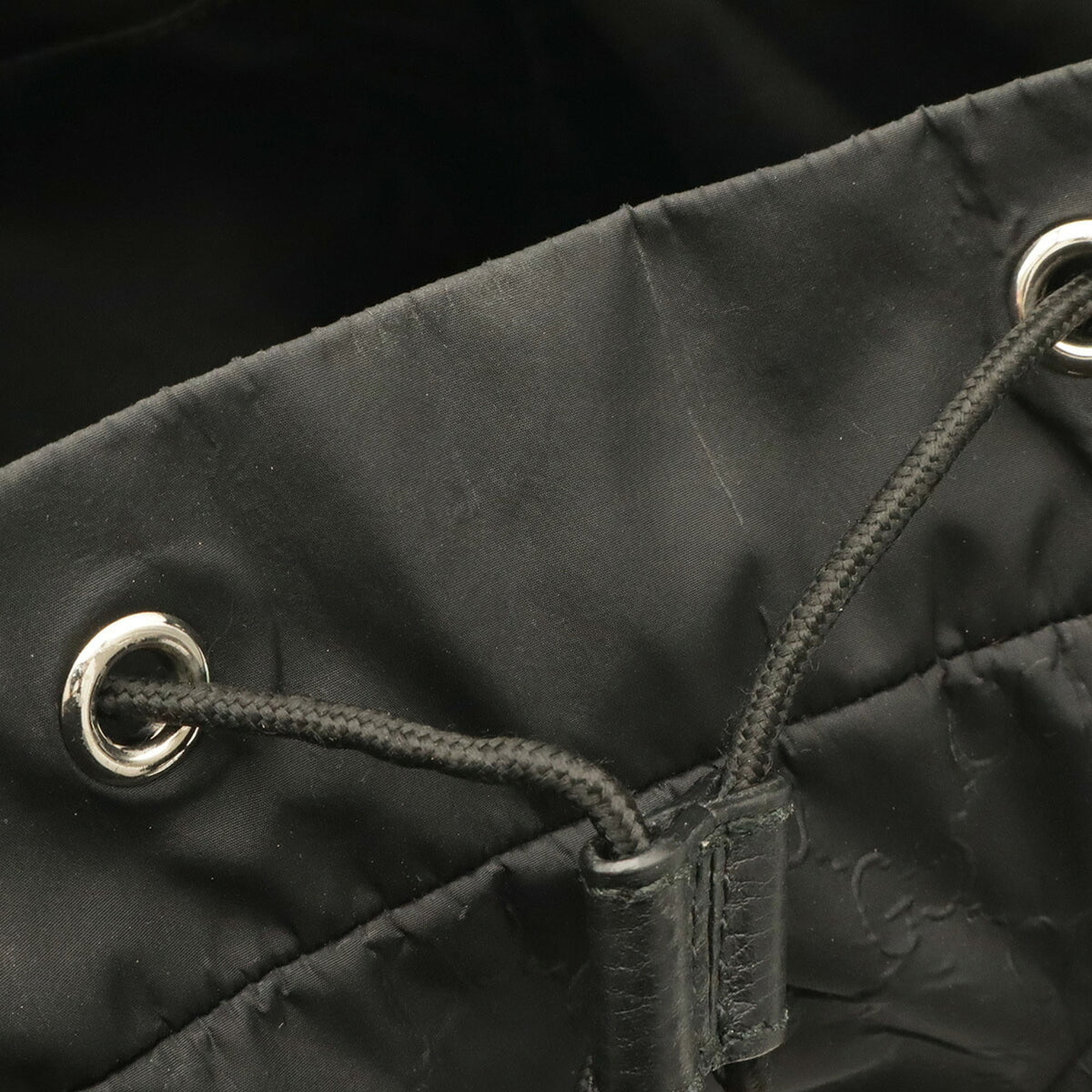 Gucci Black Nylon Backpack (Pre-Owned)