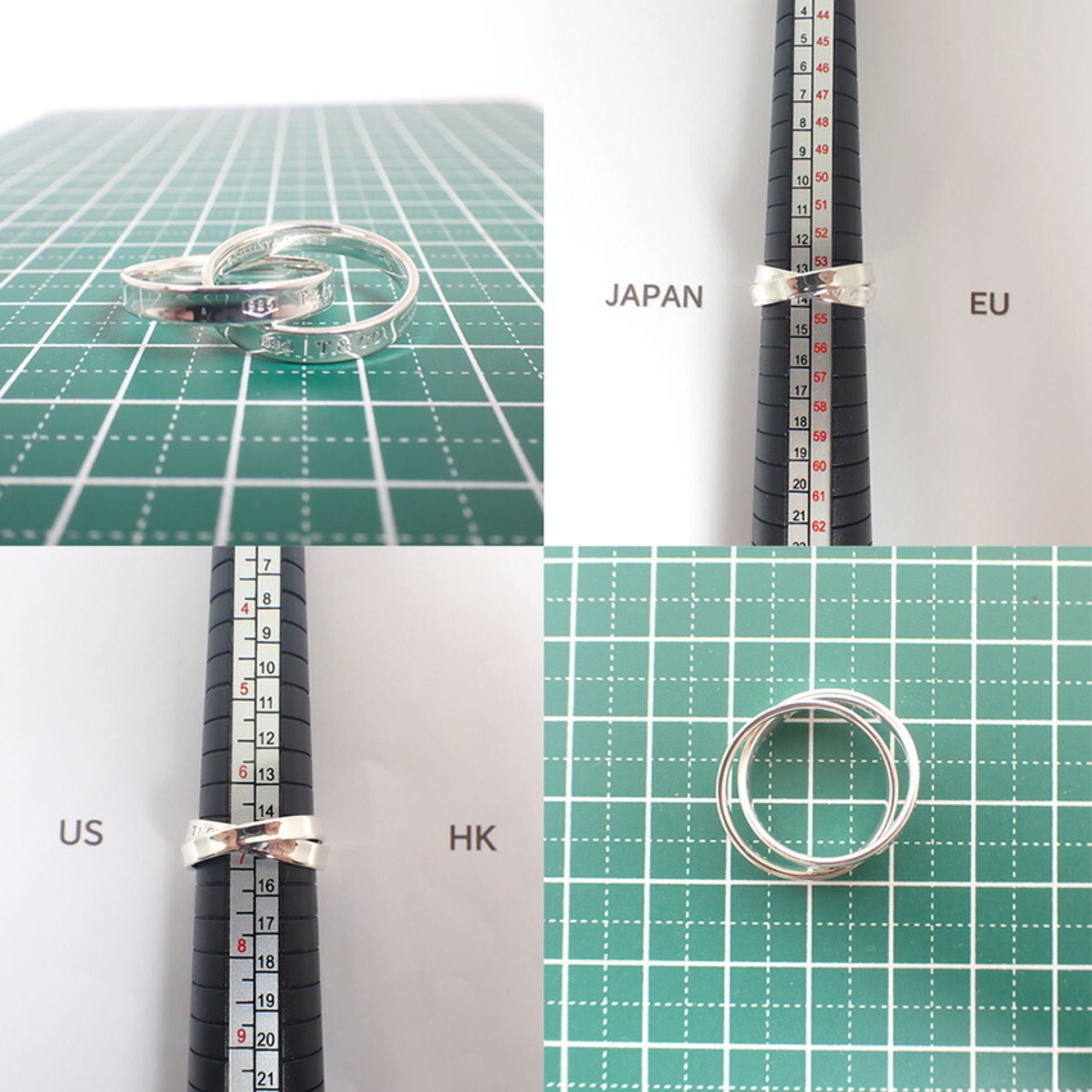 Tiffany Silver Sterling Silver 925 Band Ring (Pre-Owned)
