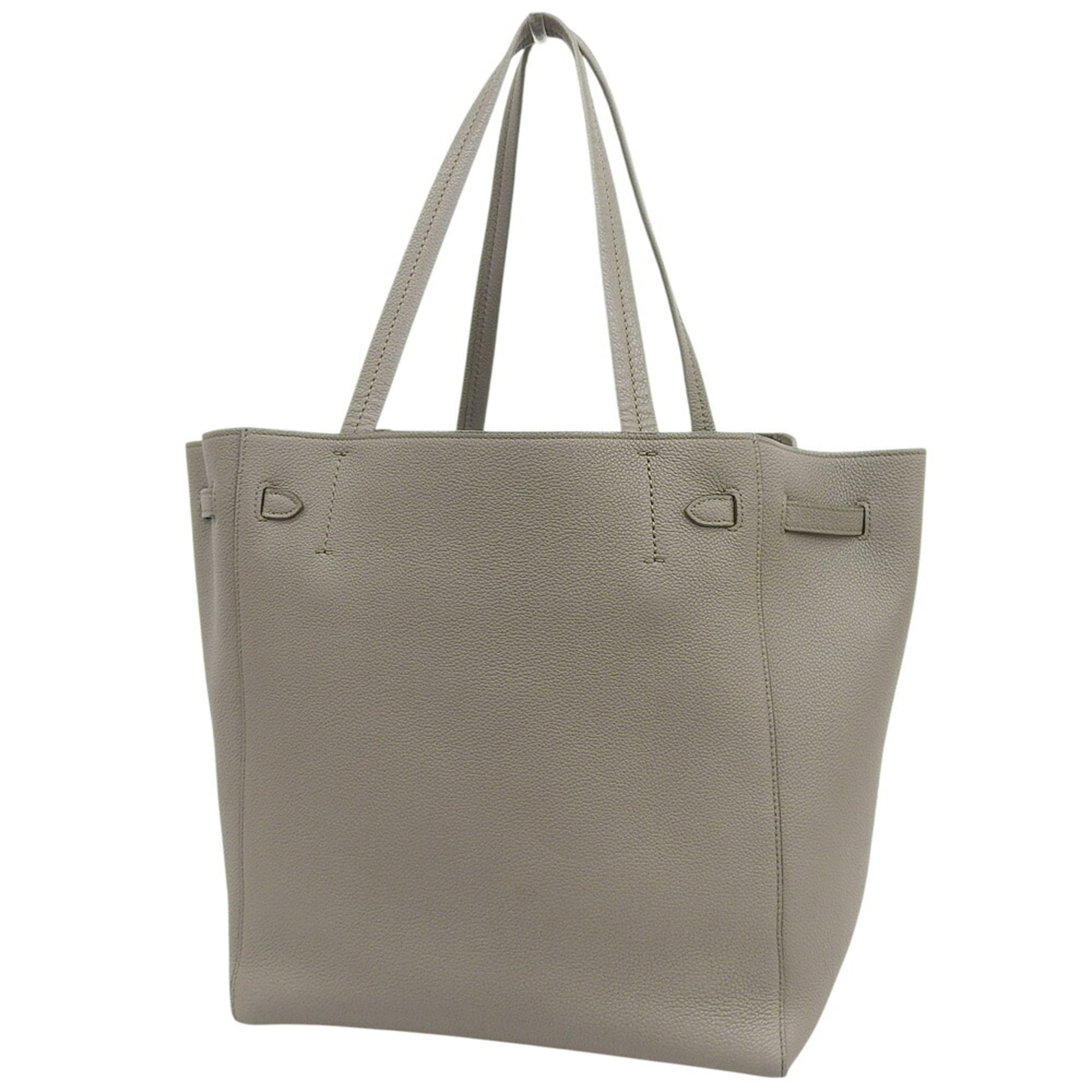 Celine Gray Leather Tote Bag (Pre-Owned)