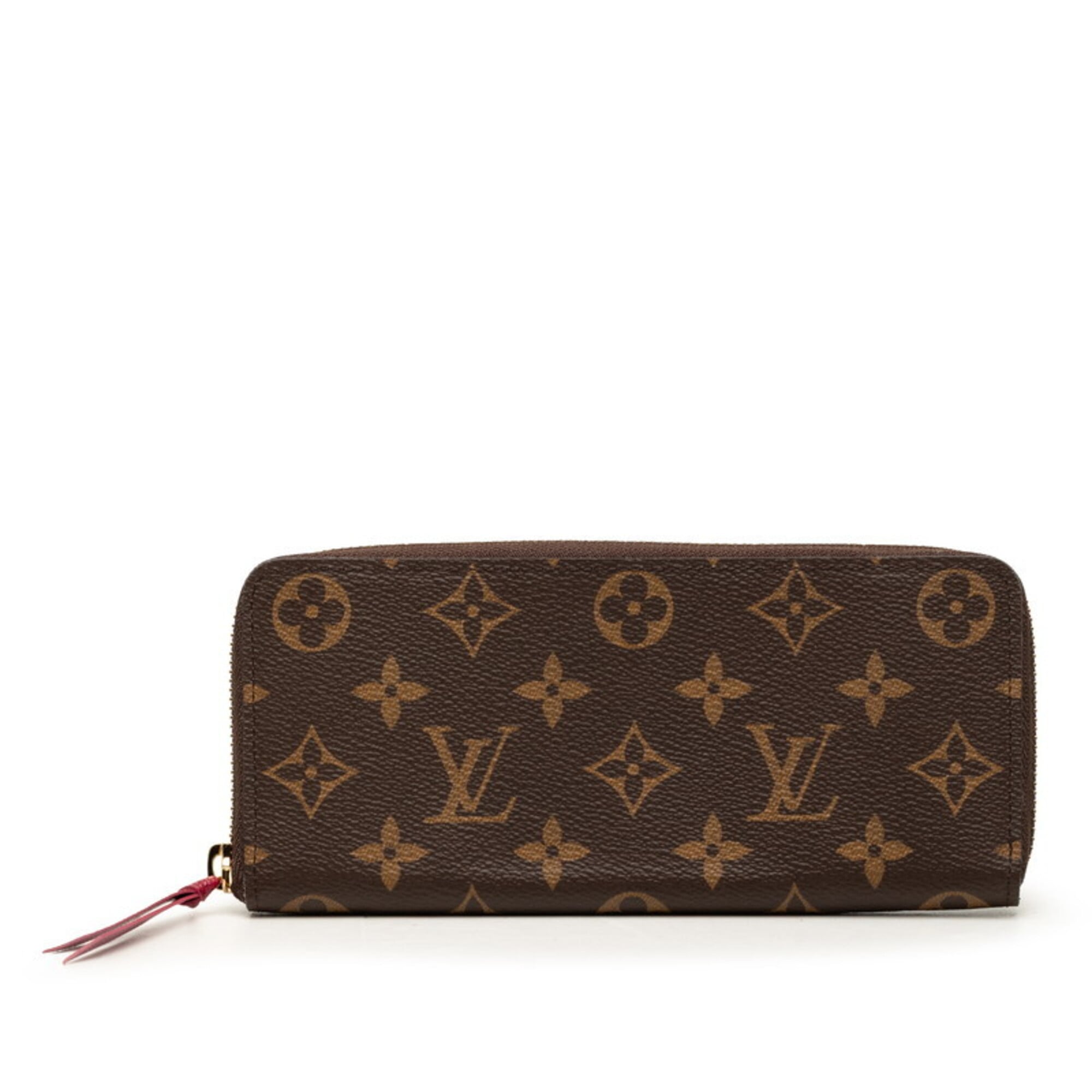 Louis Vuitton Brown Fuchsia Monogram Monogram Coin Purse/Coin Case (Pre-Owned)