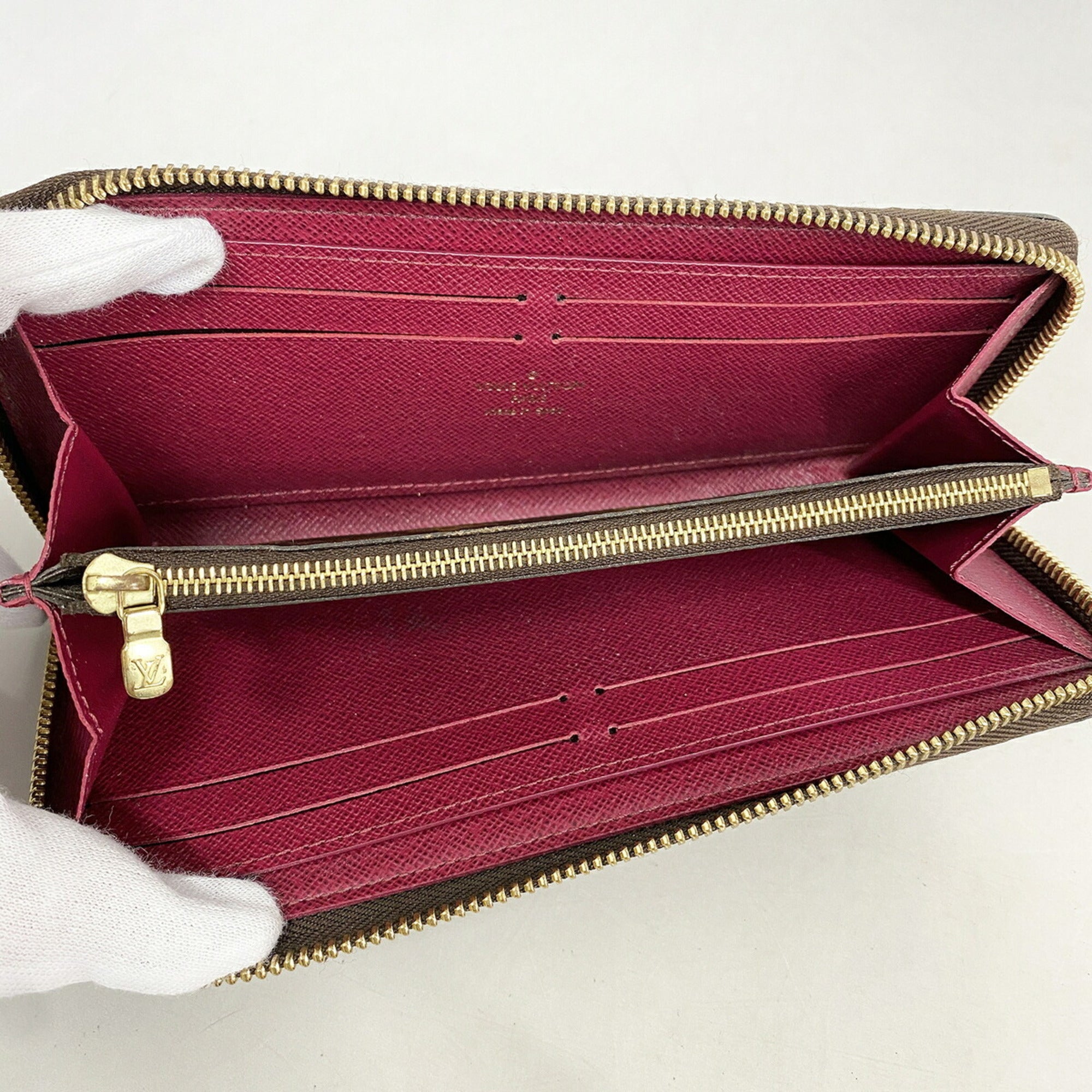 Louis Vuitton Fuchsia Long Wallet (Bi-Fold) (Pre-Owned)