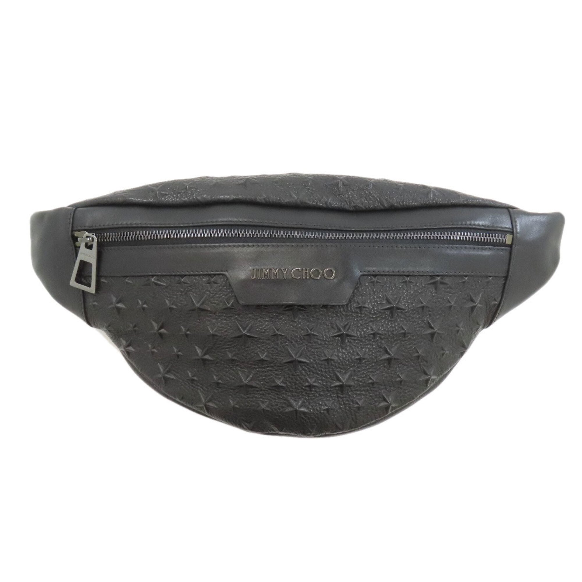 Jimmy Choo Black Leather Sling Bag (Pre-Owned)
