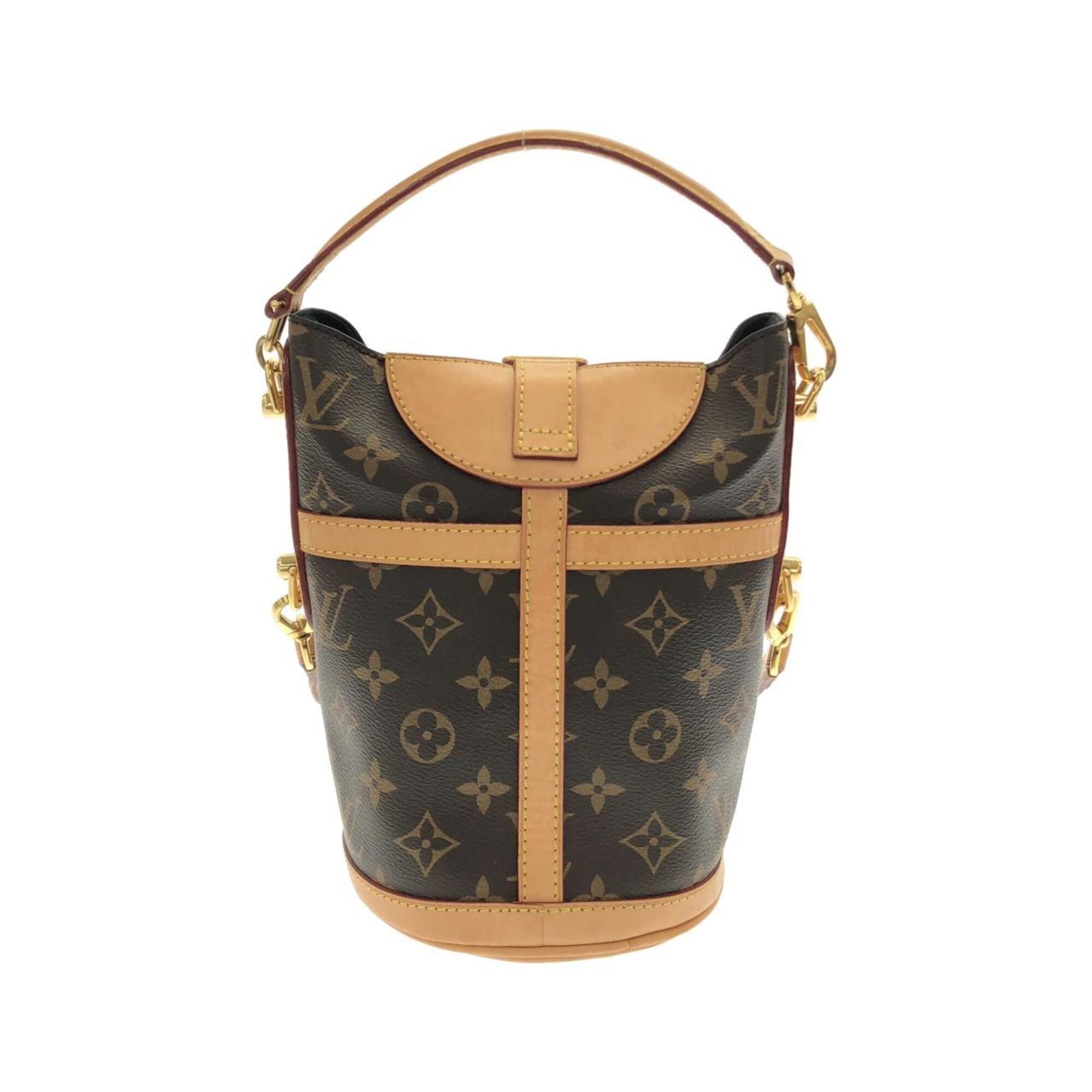 Louis Vuitton Marron Coated Canvas Handbag (Pre-Owned)