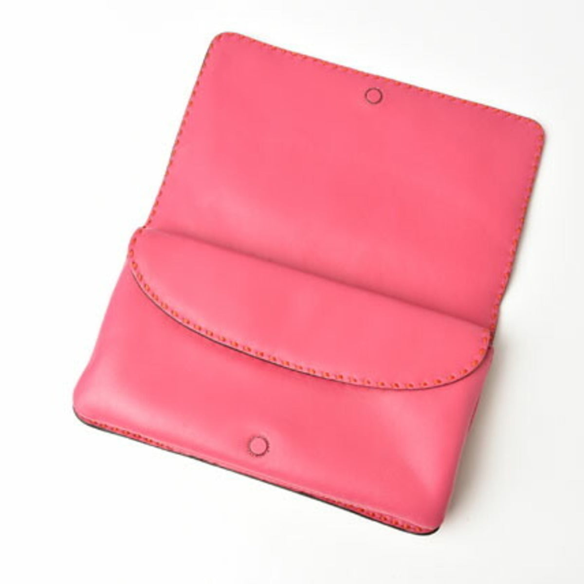 Loewe Pink Leather Clutch Bag Pouch (Pre-Owned)