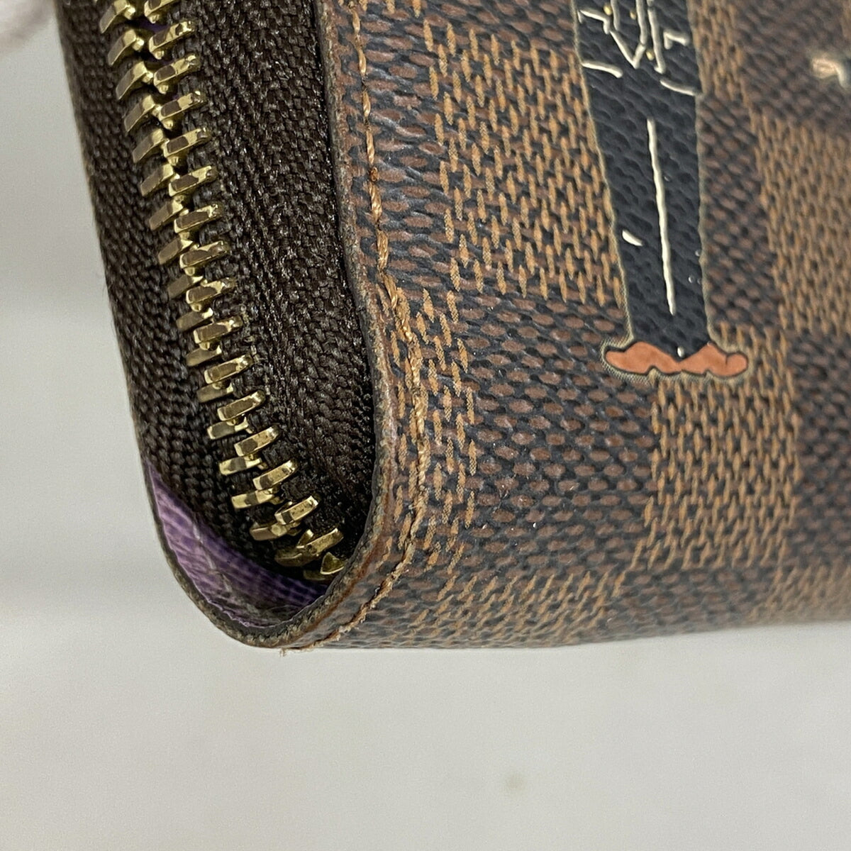 Louis Vuitton Violet Long Wallet (Bi-Fold) (Pre-Owned)