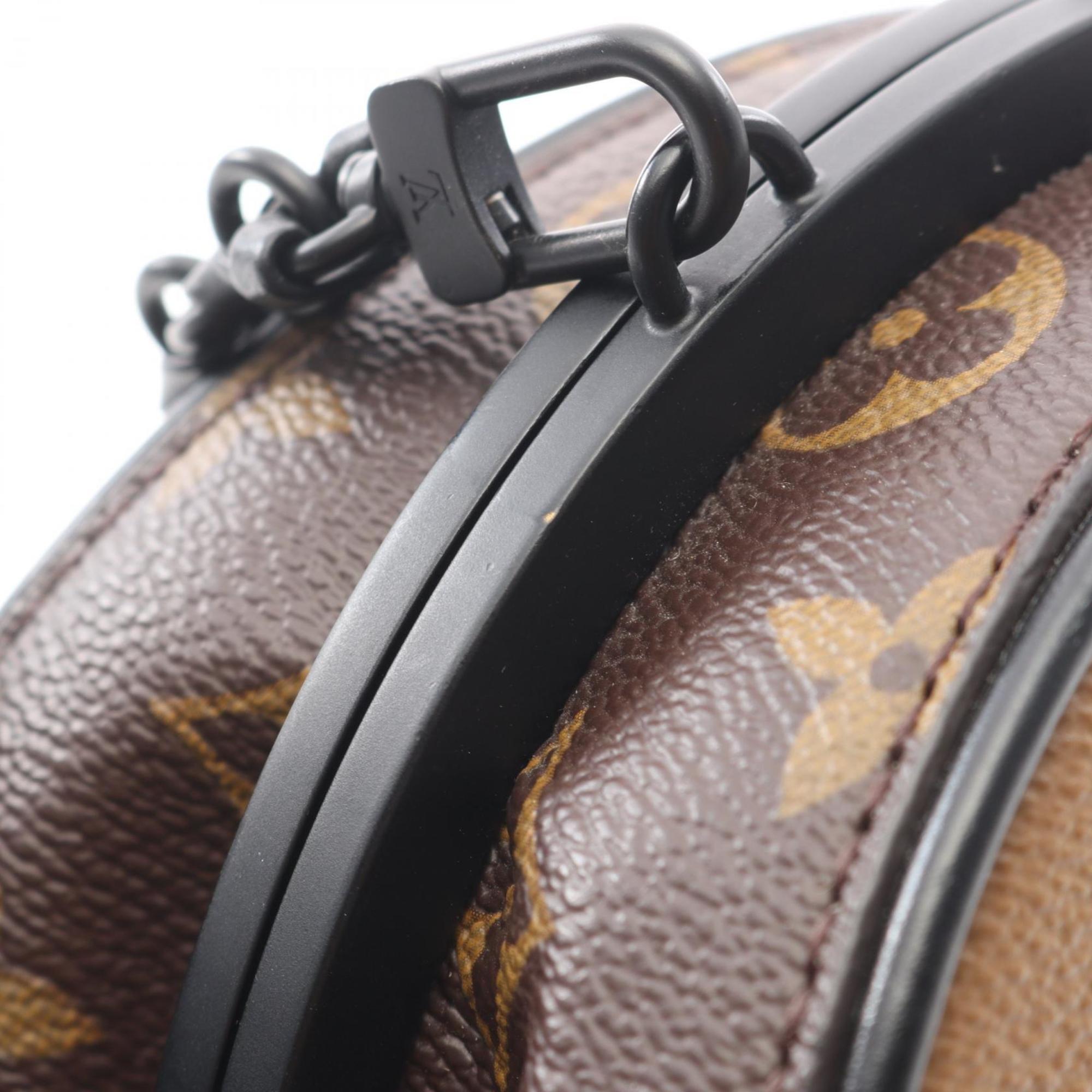 Louis Vuitton Brown Monogram Coated Canvas Handbag Shoulder Bag (Pre-Owned)
