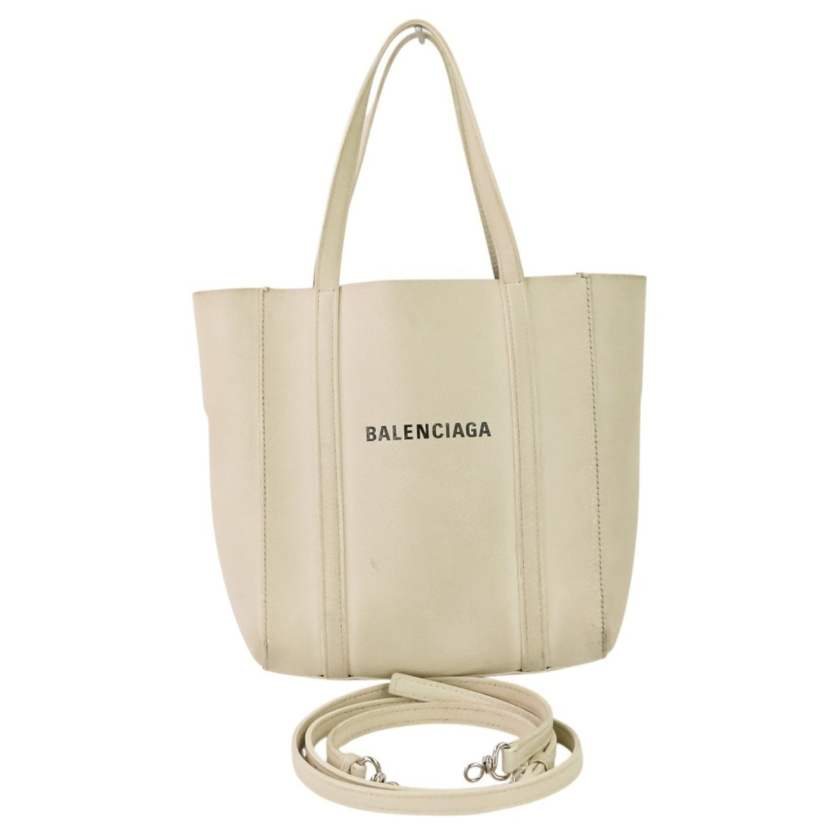 Balenciaga Off-White Tote Bag (Pre-Owned)