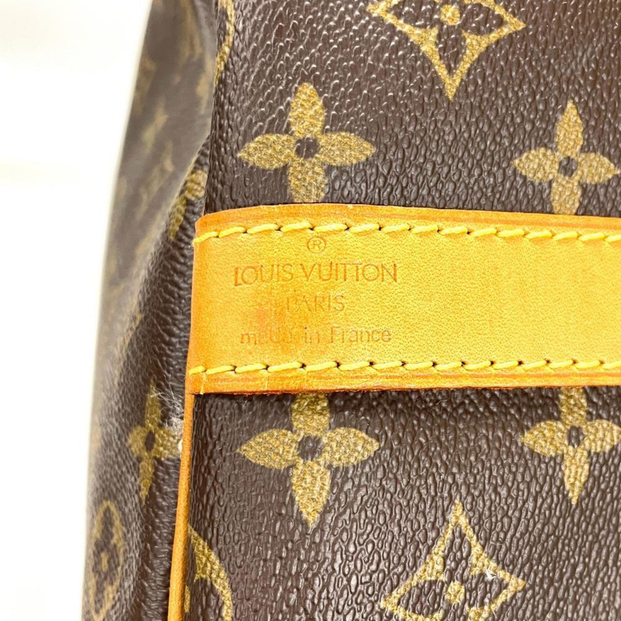 Louis Vuitton Brown Monogram Canvas Boston Bag (Pre-Owned)