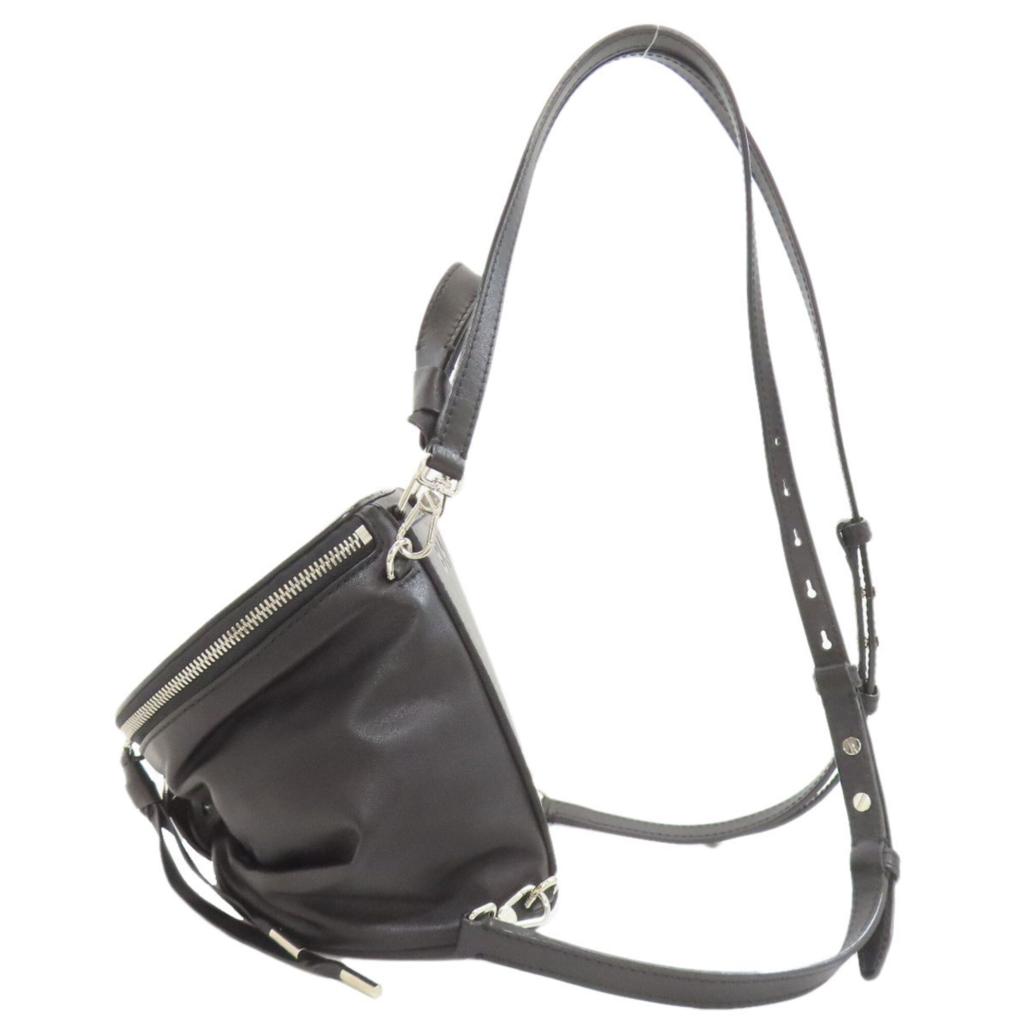 Bally Black Leather Backpack (Pre-Owned)