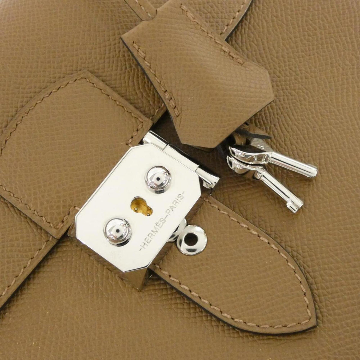 Hermes Sac A Depeche Alezan Epsom Leather Shoulder Bag (Pre-Owned)