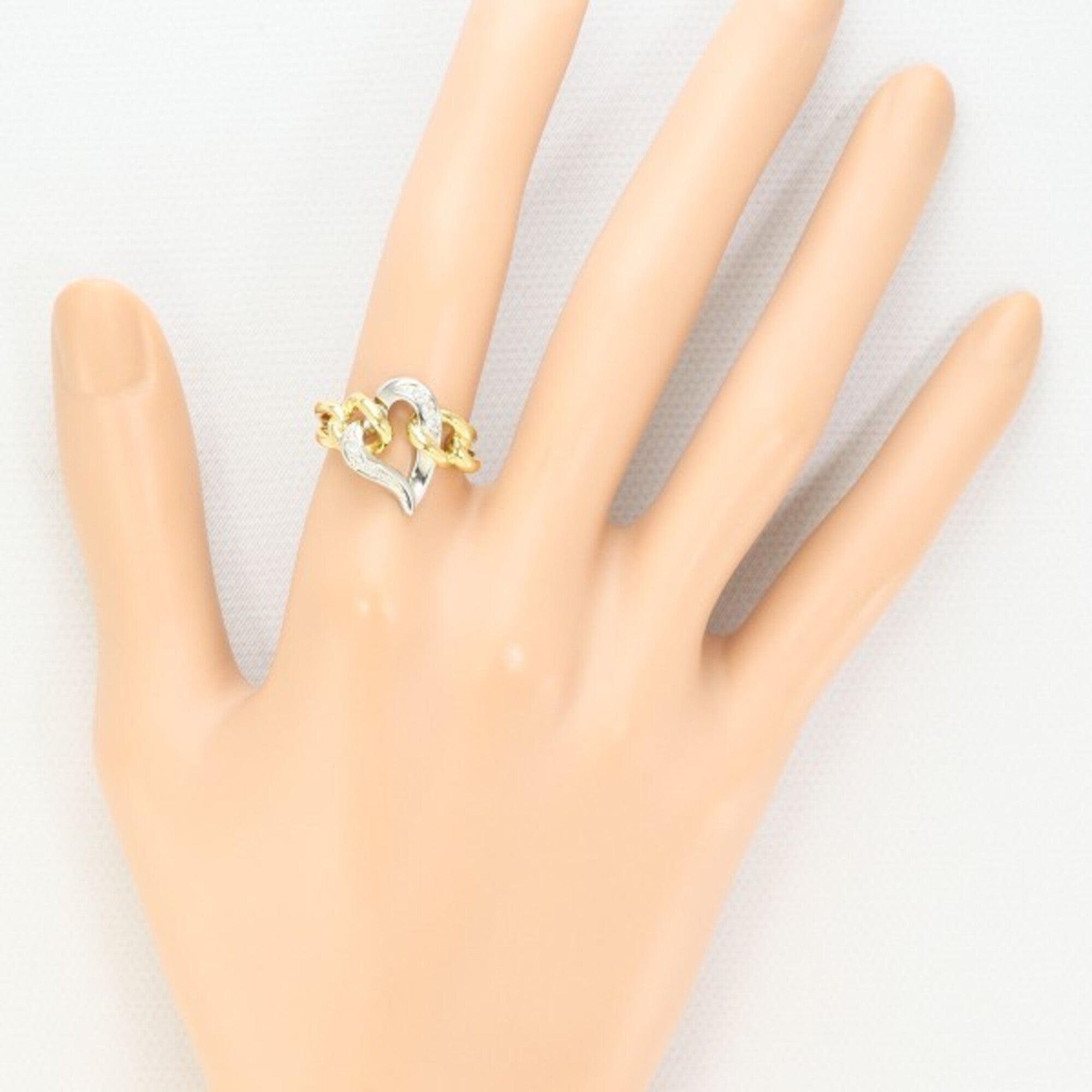 Unbranded Platinum Yellow Gold Yellow Gold (18K) Platinum 900 Band Ring (Pre-Owned)