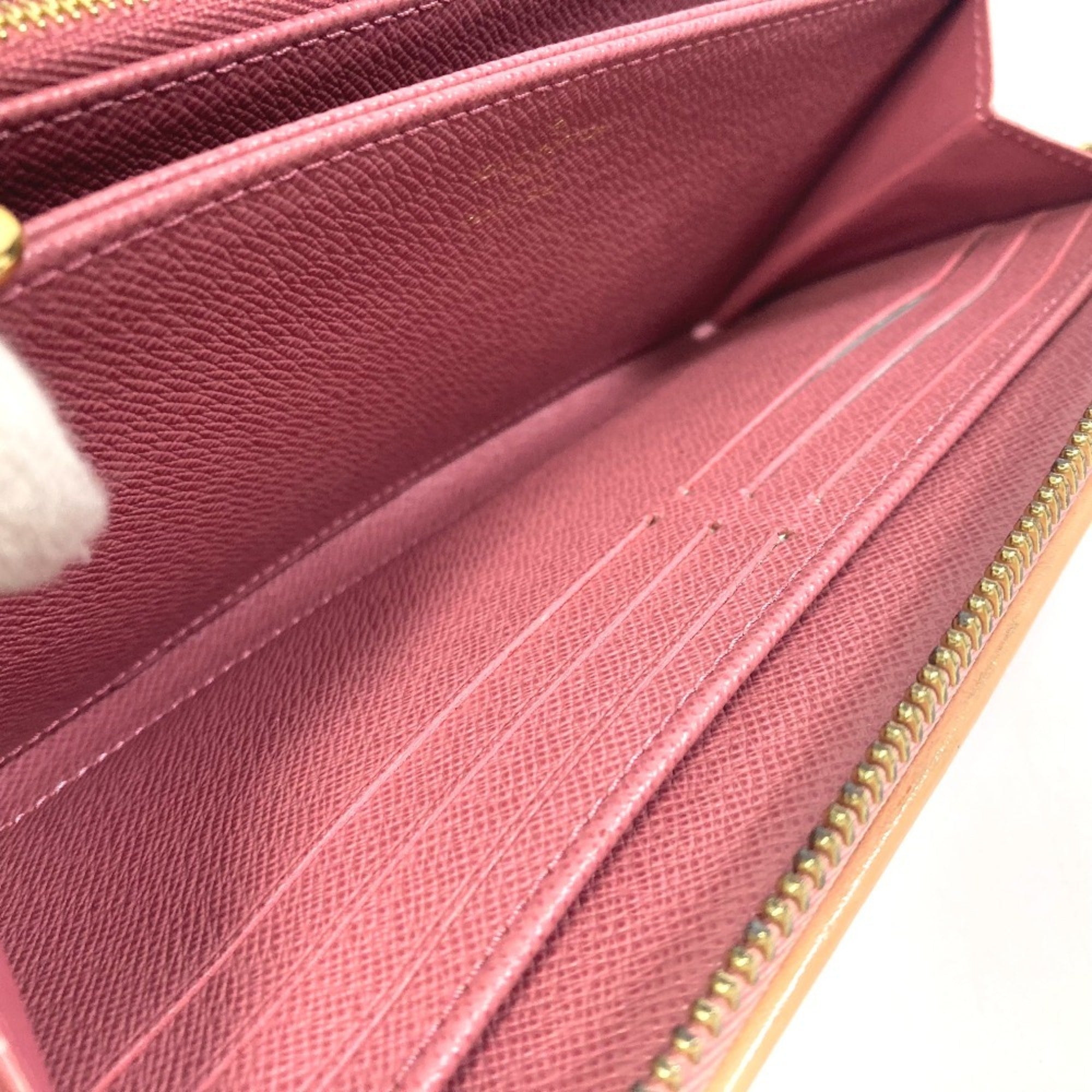 Louis Vuitton Monogram Denim Pink Monogram Denim Long Wallet (Bi-Fold) (Pre-Owned)