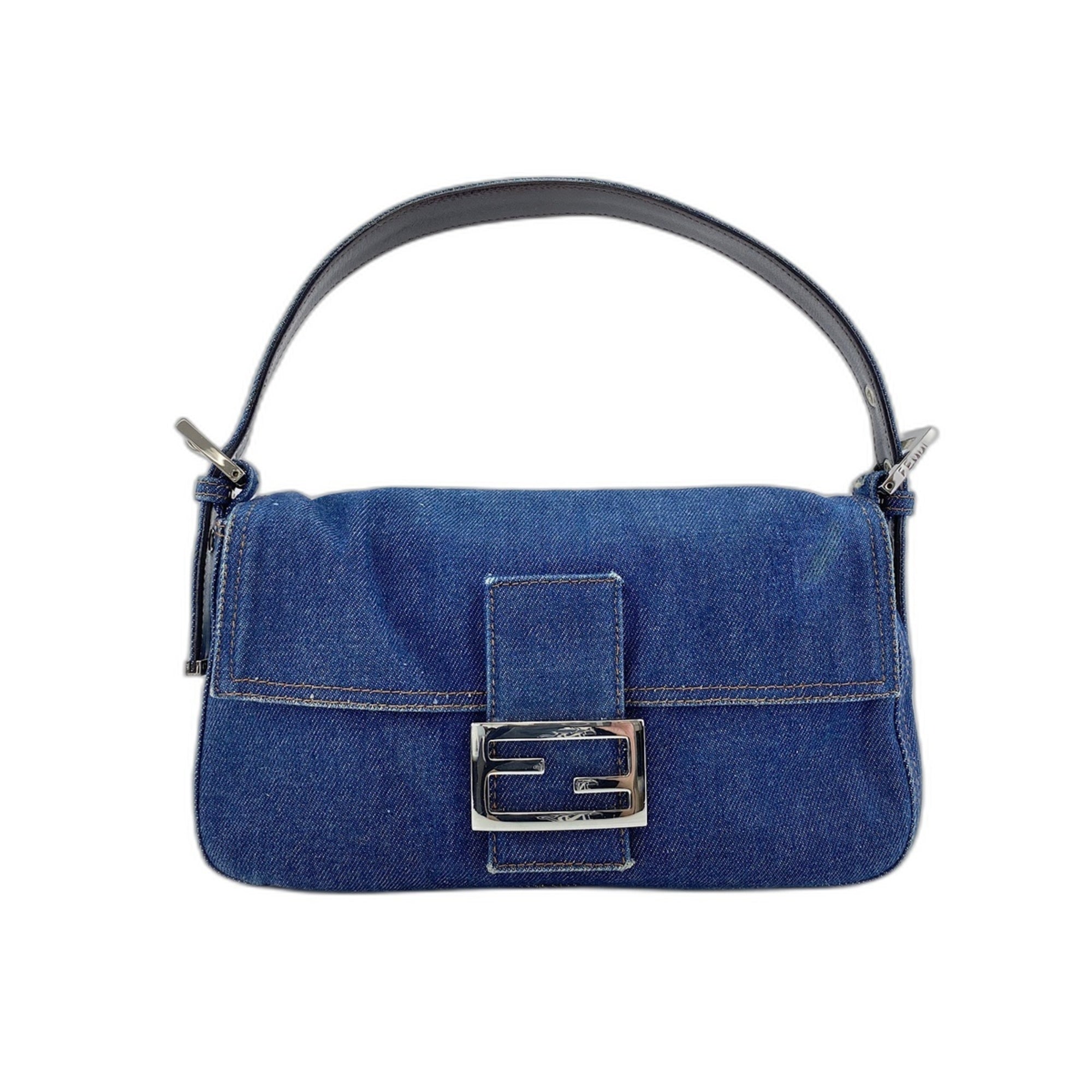 Fendi Navy Shoulder Bag (Pre-Owned)