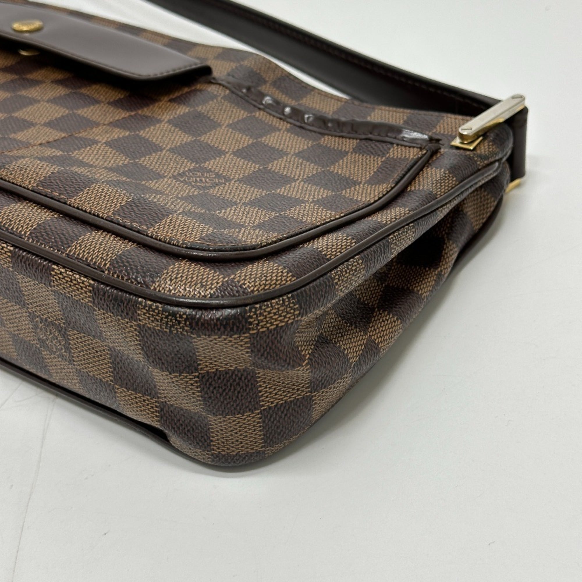 Louis Vuitton Damier Brown Ebene Damier Canvas Shoulder Bag (Pre-Owned)