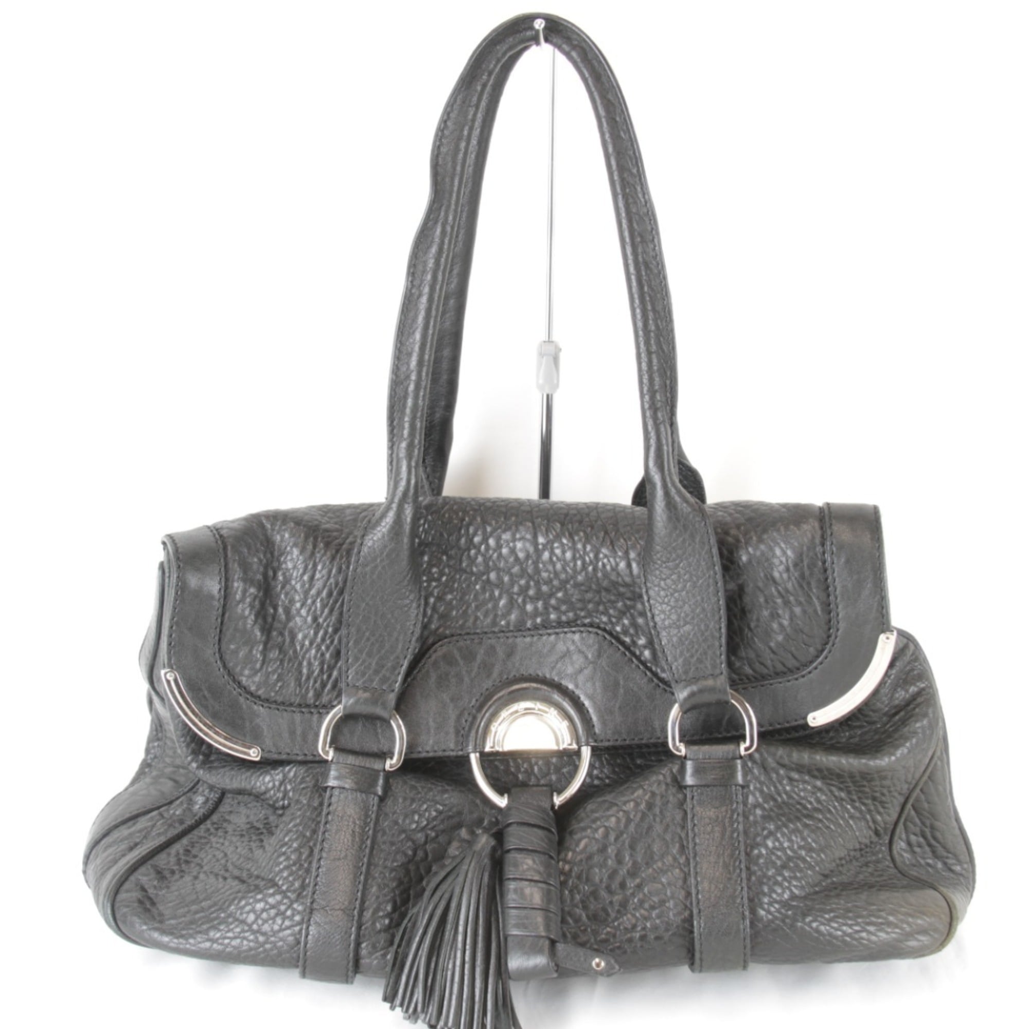 Celine Black Leather Tote Bag (Pre-Owned)