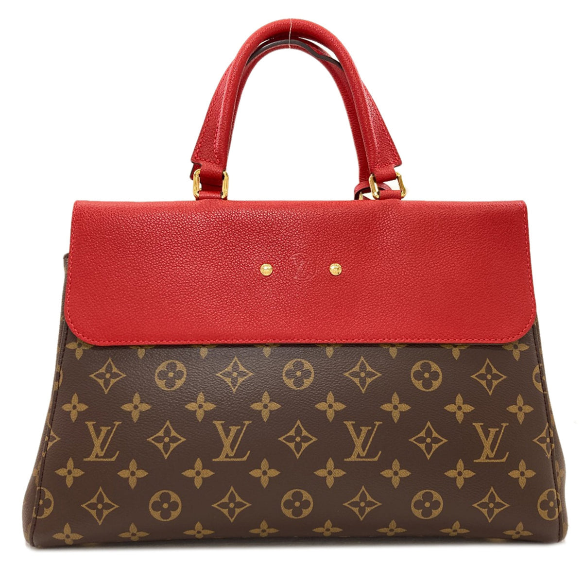 Louis Vuitton Brown Cerise Monogram Monogram Canvas Handbag (Pre-Owned)