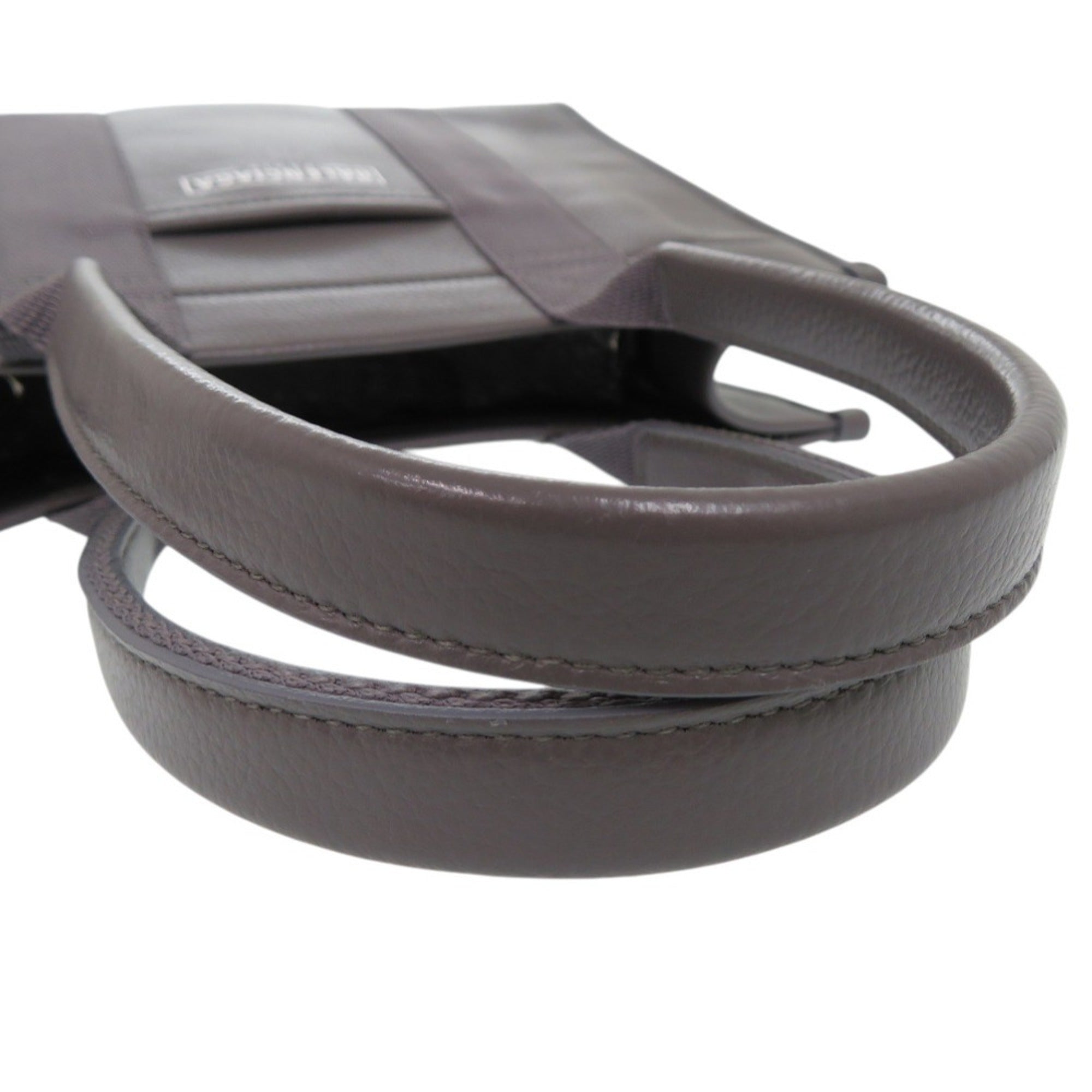 Balenciaga Gray Leather Tote Bag (Pre-Owned)