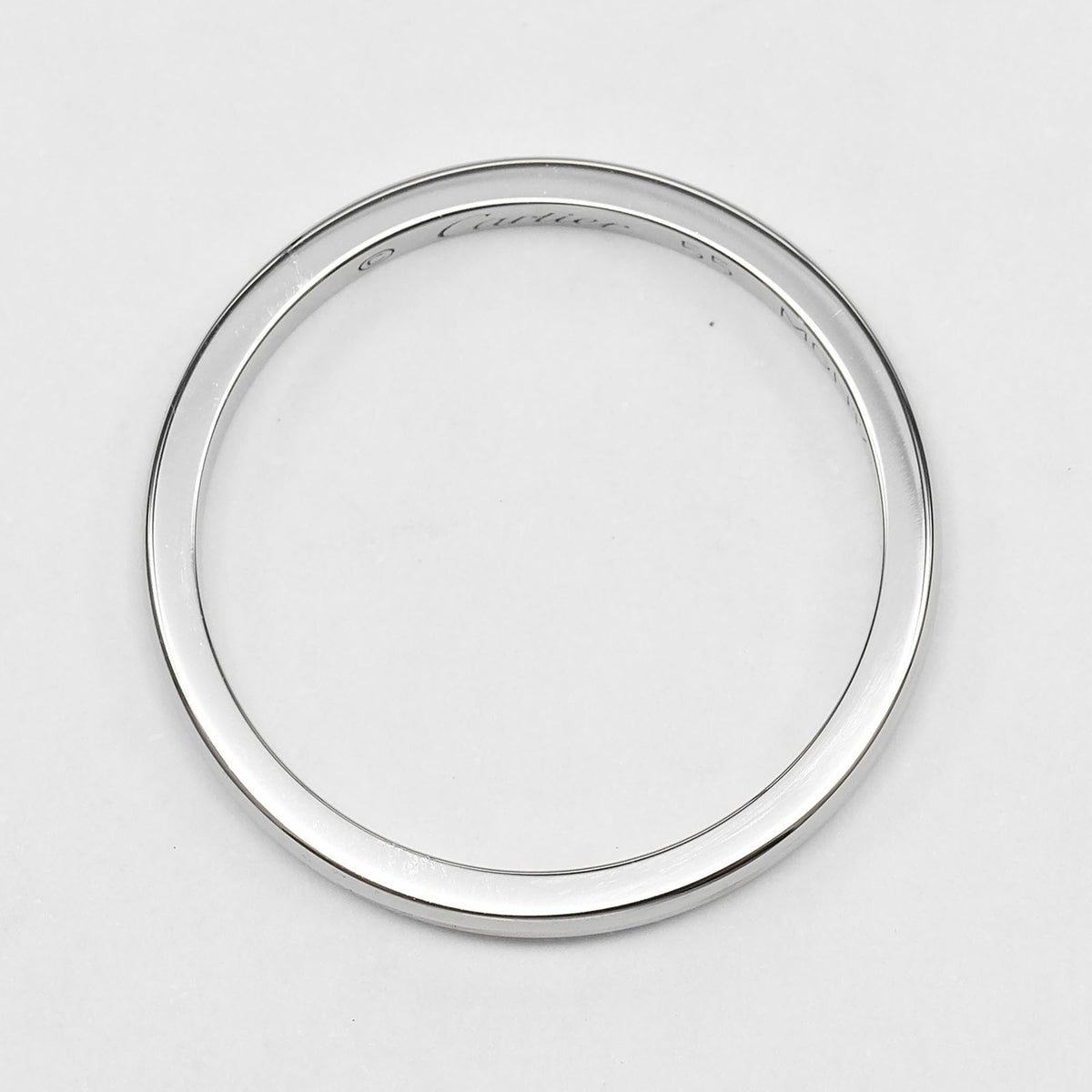 Cartier Platinum 950 Band Ring (Pre-Owned)