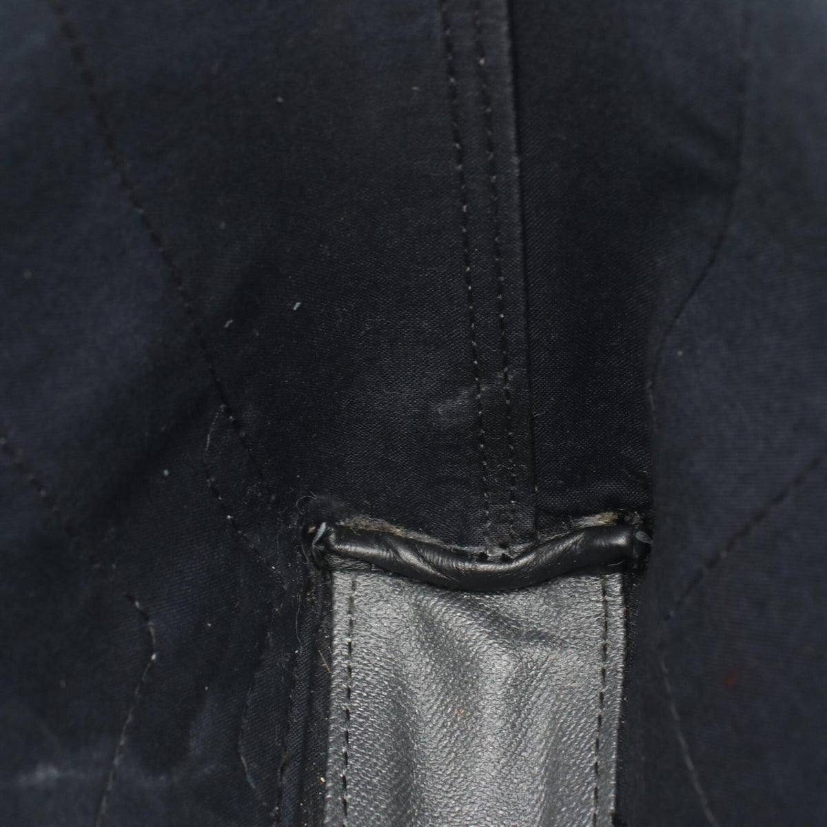 Balenciaga Black Coated Canvas Handbag Pouch (Pre-Owned)