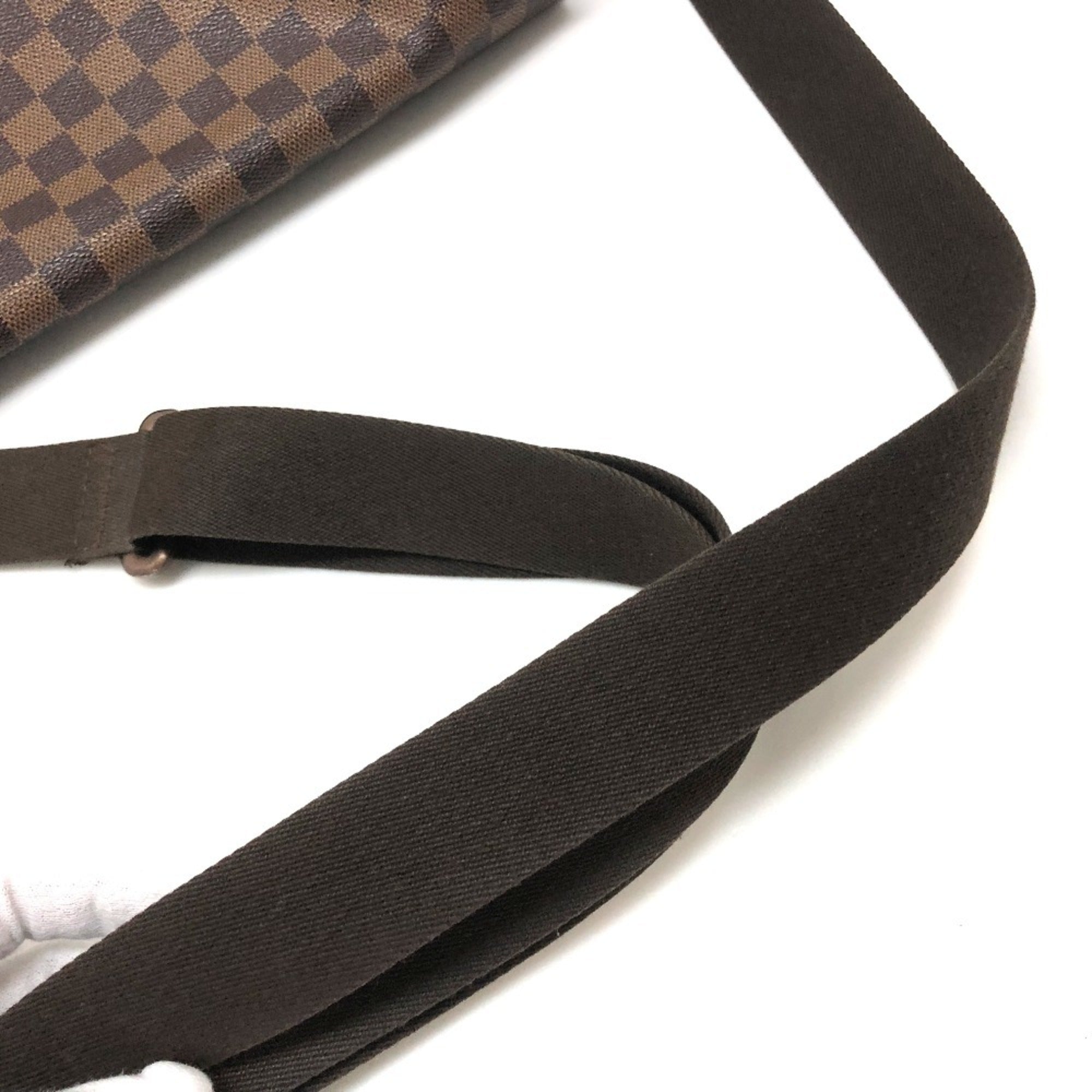 Louis Vuitton Damier Ebene Damier Canvas Messenger Bag Shoulder Bag (Pre-Owned)
