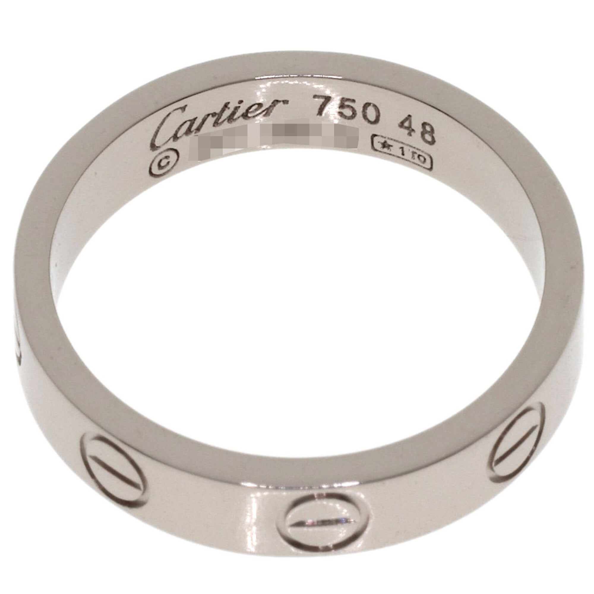 Cartier White Gold (18K) Band Ring (Pre-Owned)