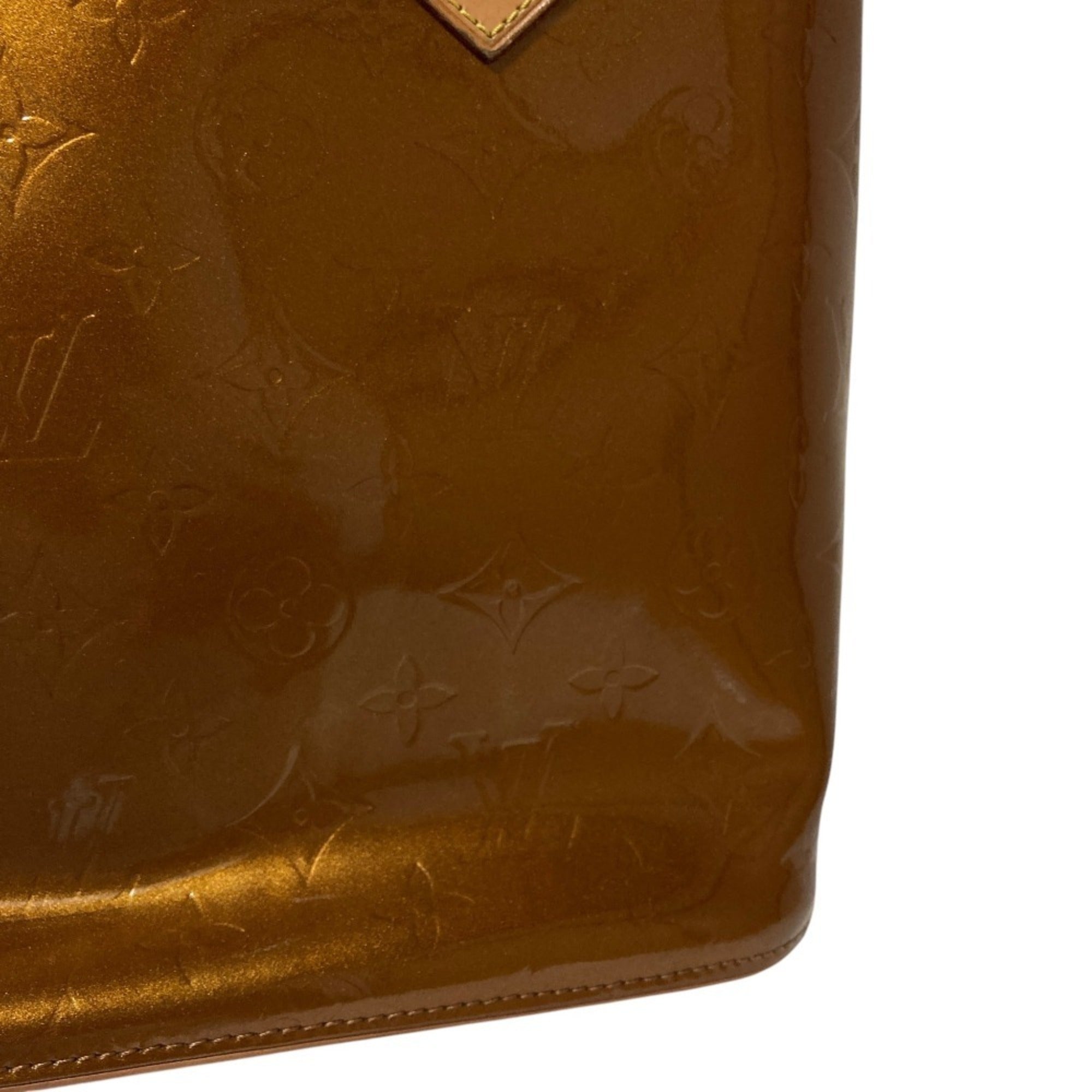 Louis Vuitton Bronze Monogram Monogram Vernis Handbag (Pre-Owned)