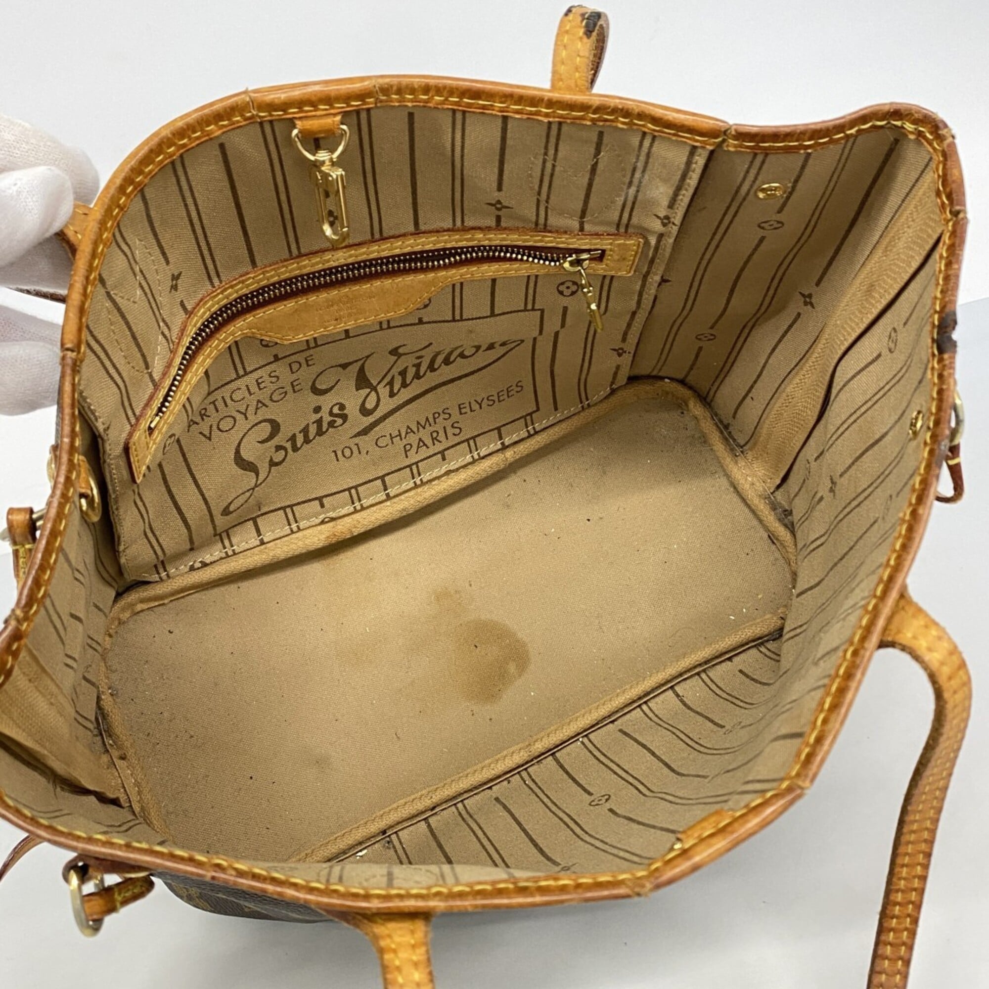 Louis Vuitton Brown Tote Bag (Pre-Owned)