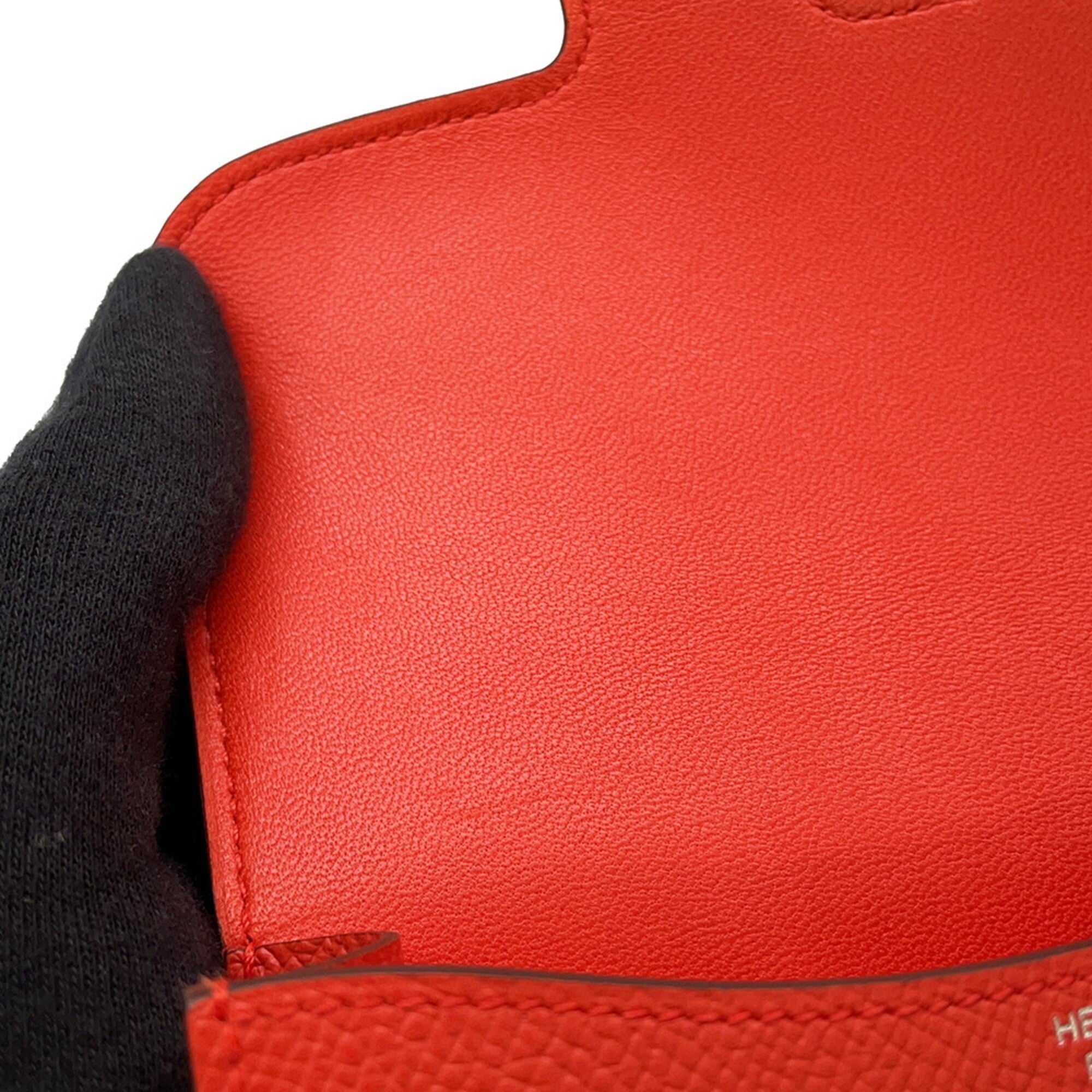 Hermes Capucine Epsom Leather Coin Purse/Coin Case (Pre-Owned)