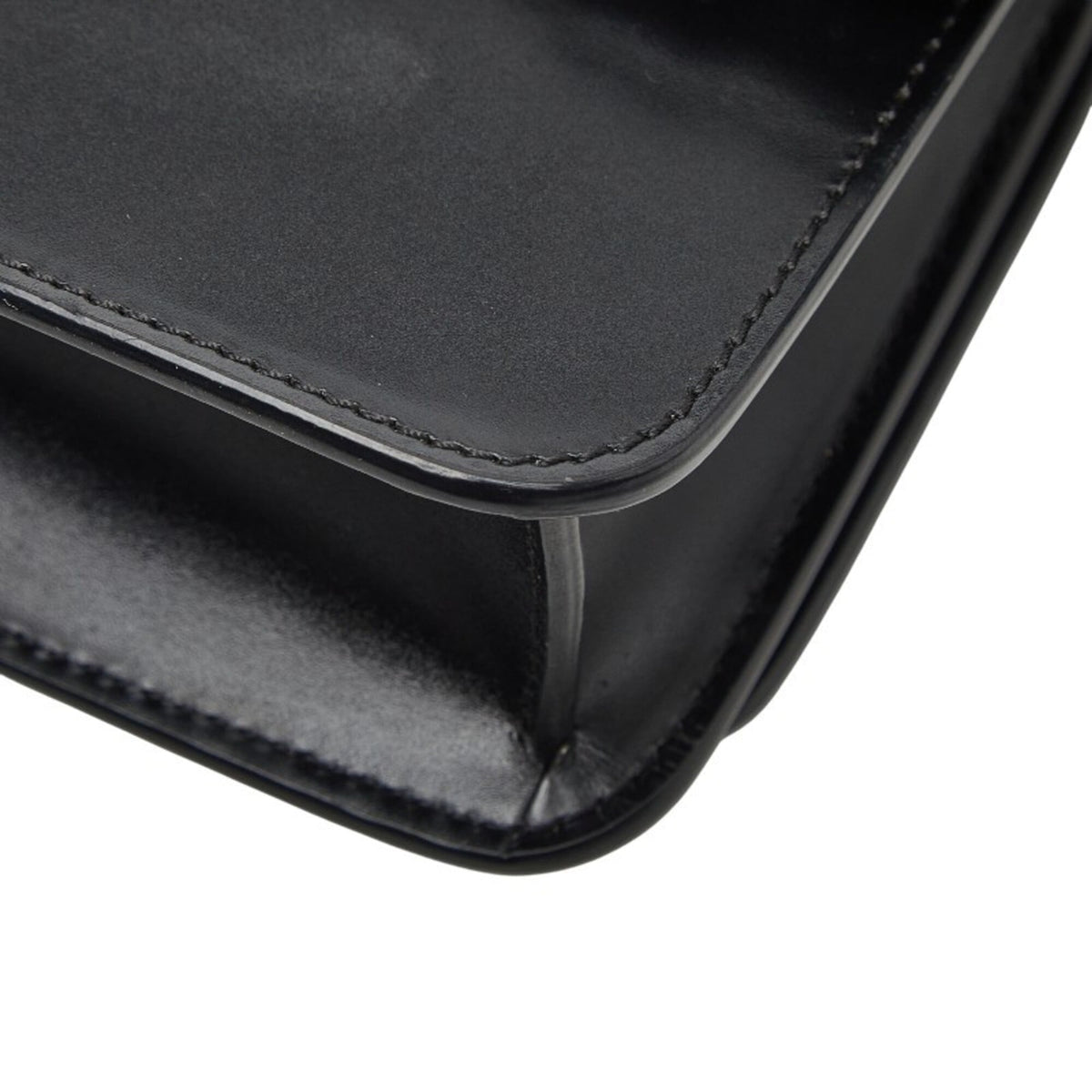Burberry Black Leather Fanny Pack Sling Bag (Pre-Owned)