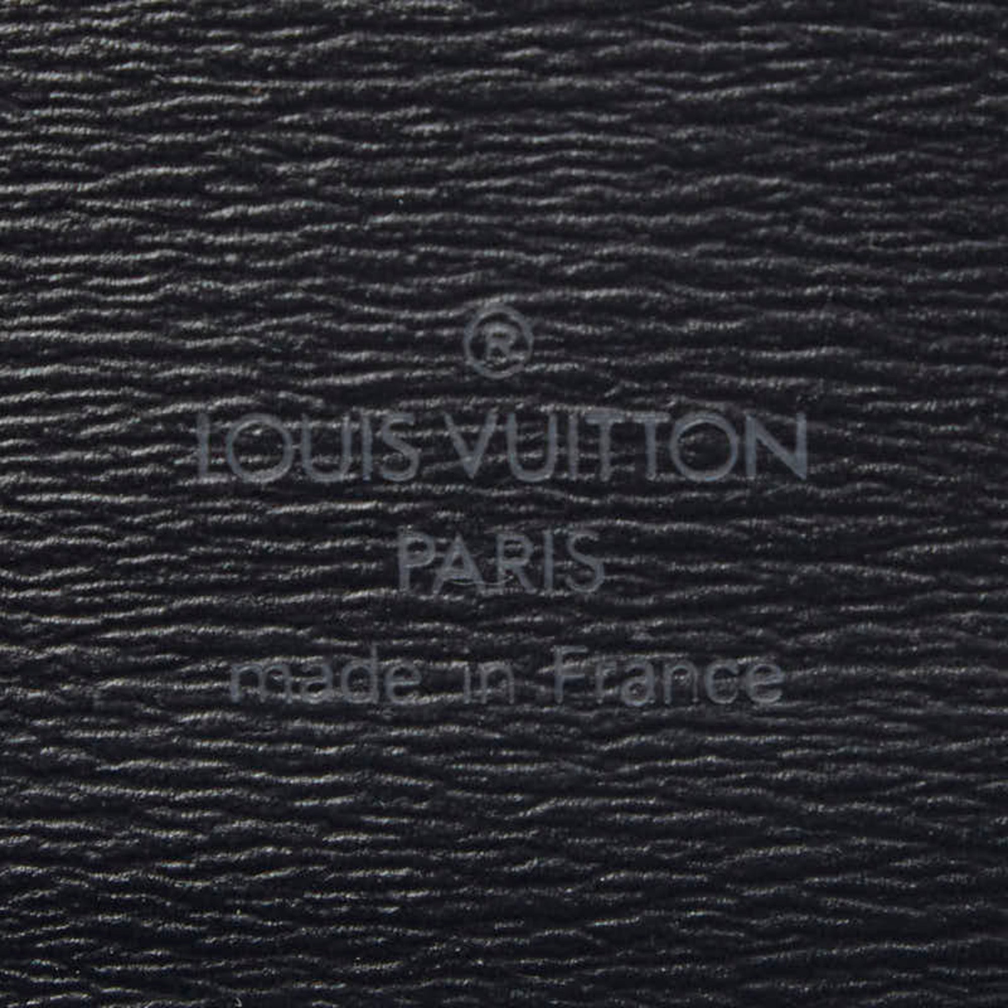 Louis Vuitton Black Noir Leather Shoulder Bag (Pre-Owned)