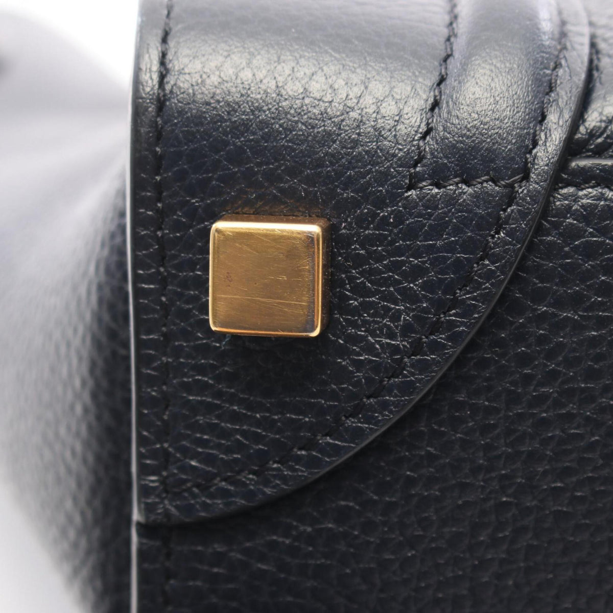 Celine Navy Leather Handbag (Pre-Owned)