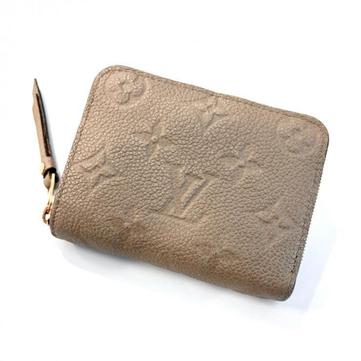 Louis Vuitton Beige Monogram Empreinte Coin Purse/Coin Case (Pre-Owned)