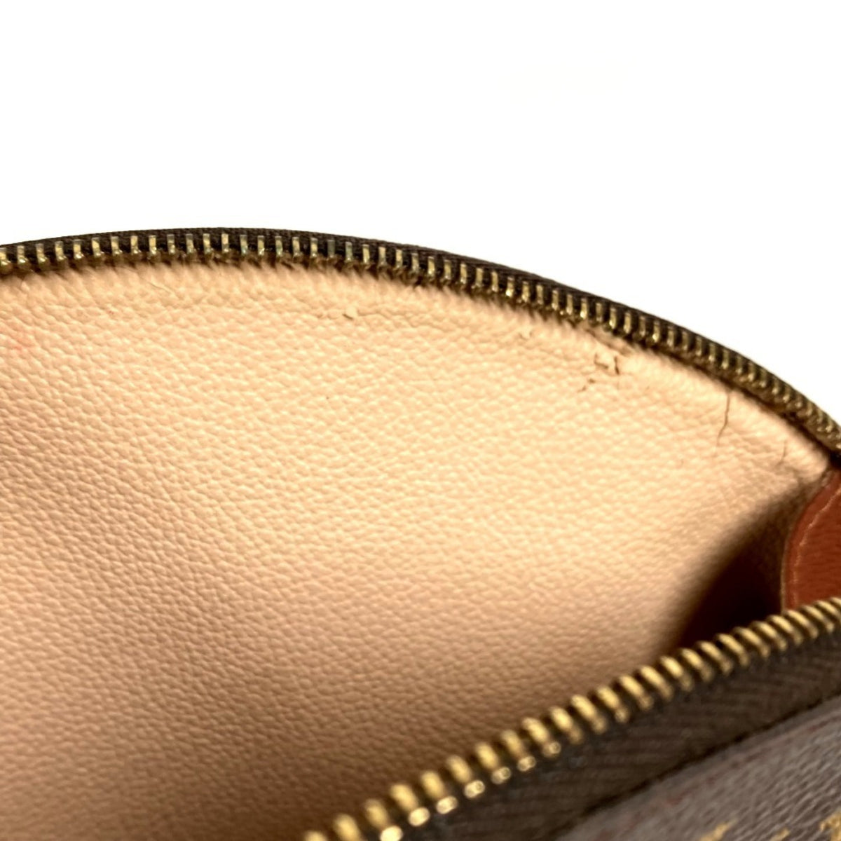 Louis Vuitton Brown Monogram Canvas Pouch Wash Bag (Pre-Owned)