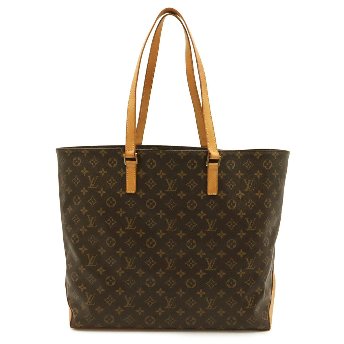 Louis Vuitton Brown Monogram Canvas Pvc Coated Canvas Shoulder Bag Tote Bag (Pre-Owned)