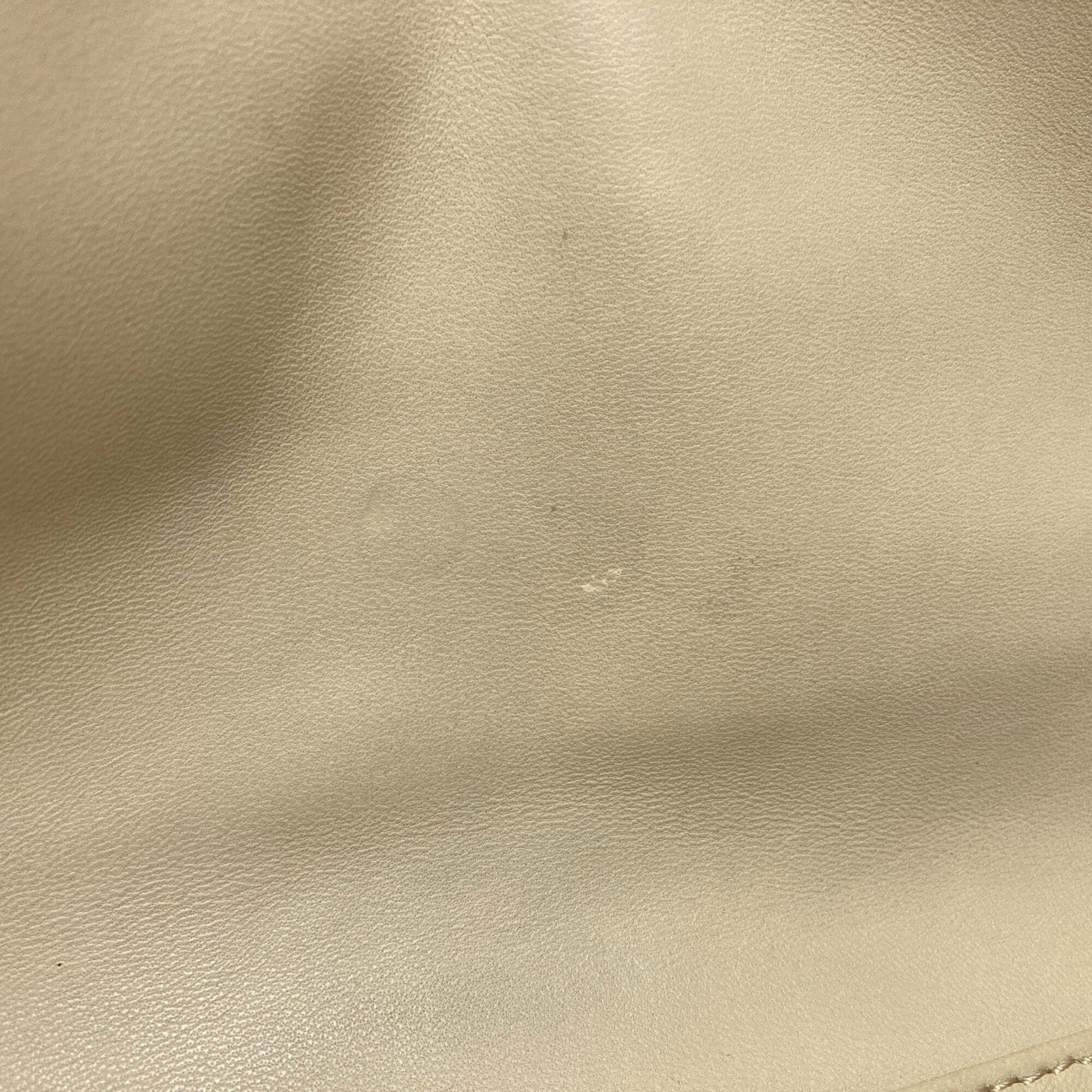Loewe Beige Leather Handbag (Pre-Owned)