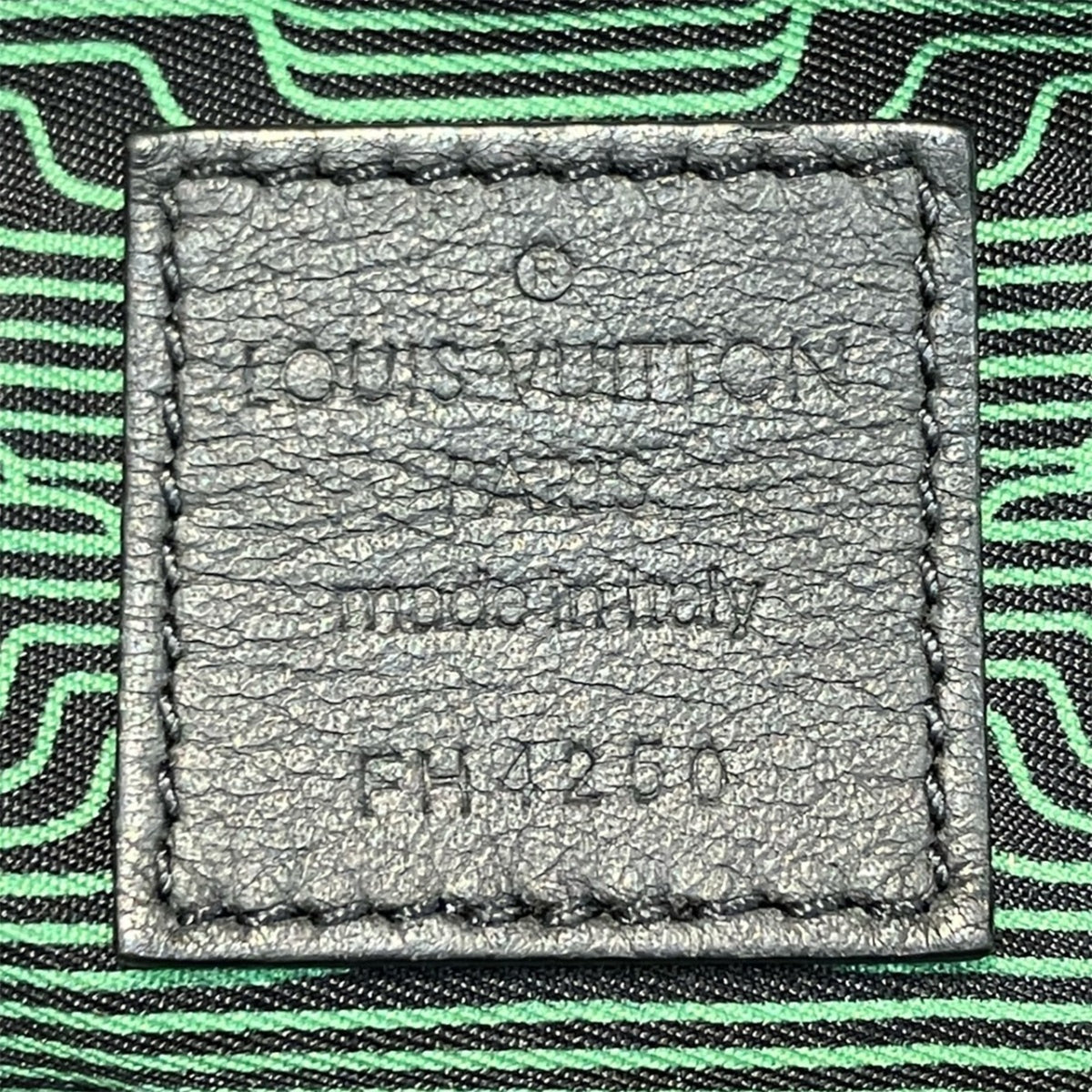 Louis Vuitton Black Nylon Canvas Clutch Bag Pochette (Pre-Owned)