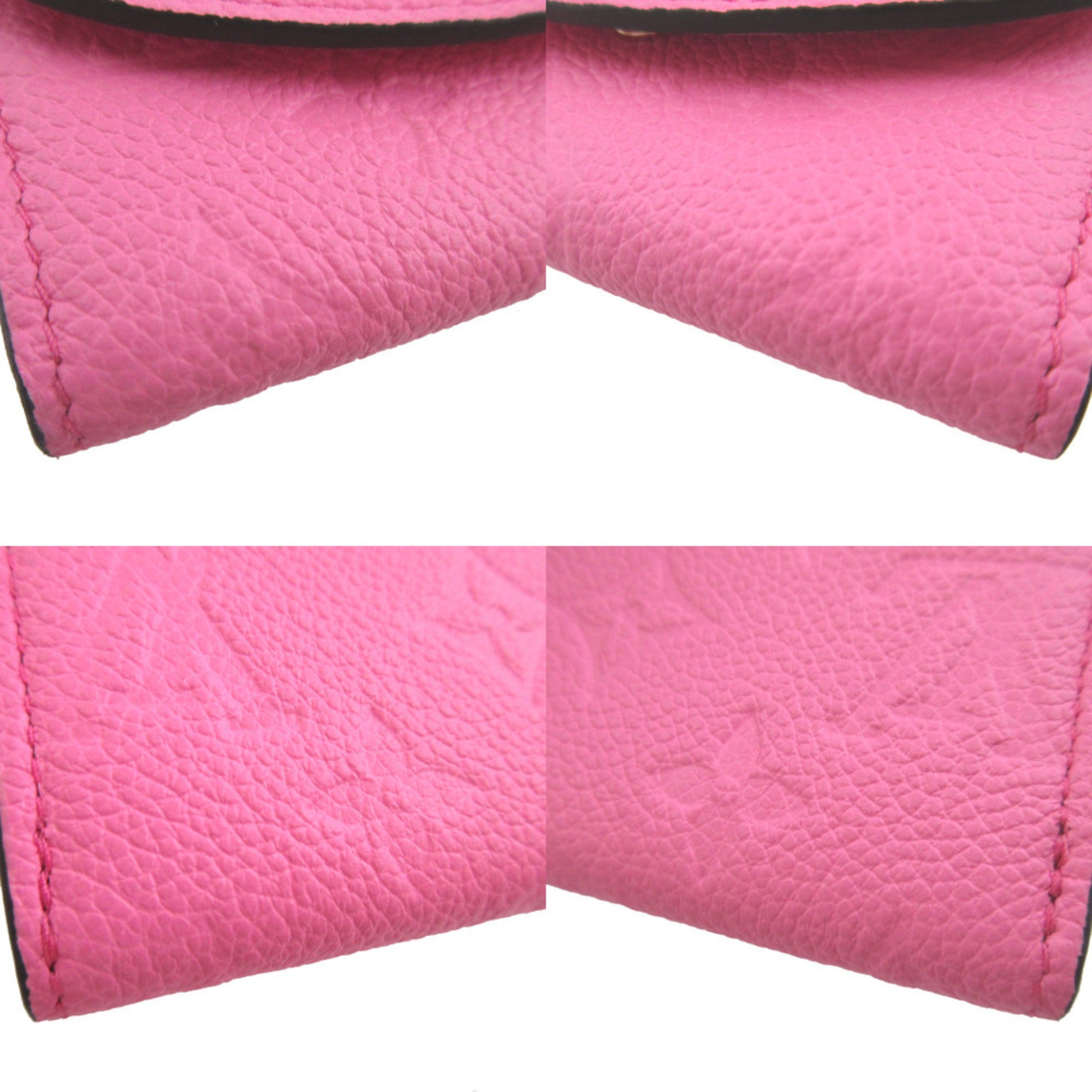 Louis Vuitton Pink Leather Wallet (Bi-Fold) (Pre-Owned)