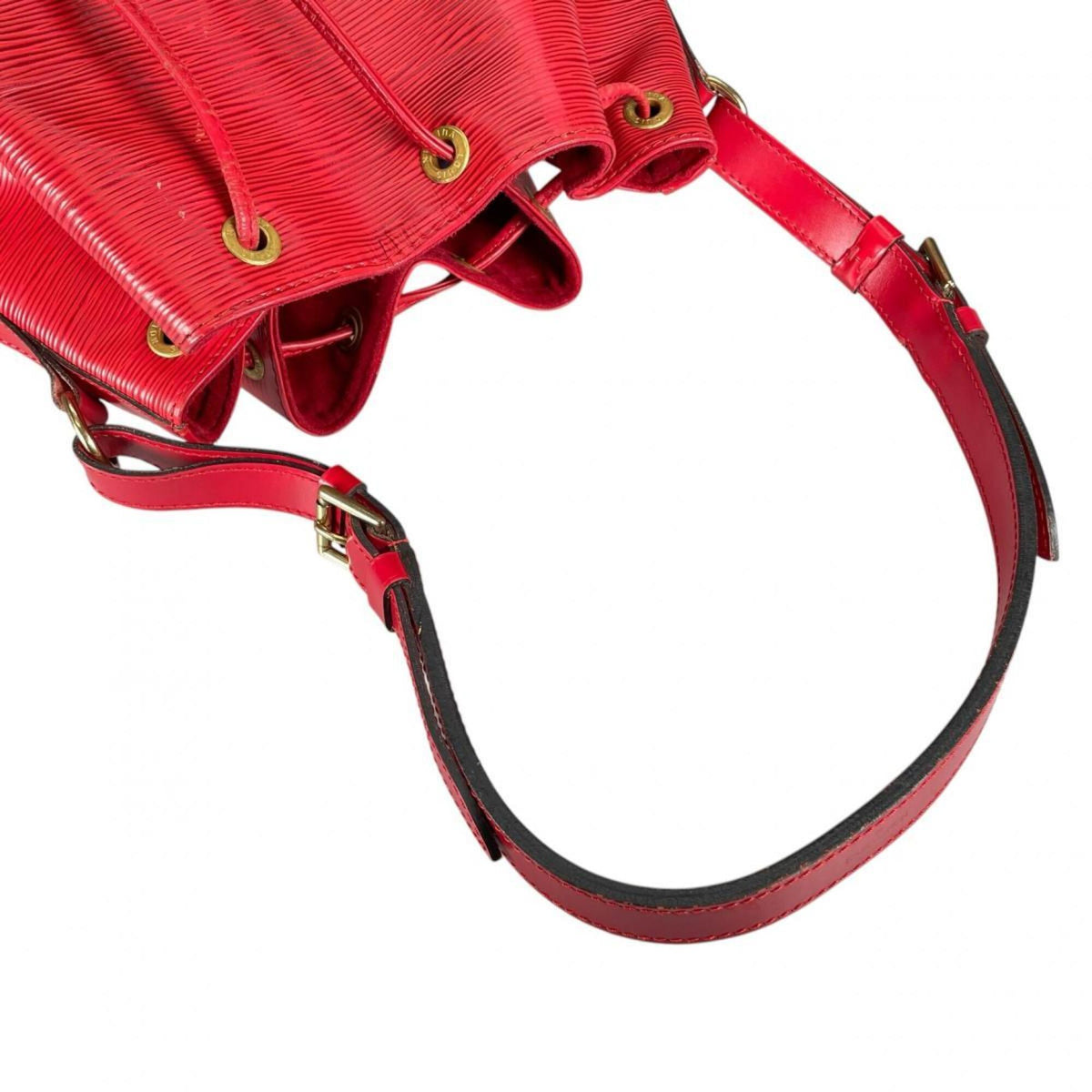 Louis Vuitton Castilian Red Epi Leather Shoulder Bag (Pre-Owned)