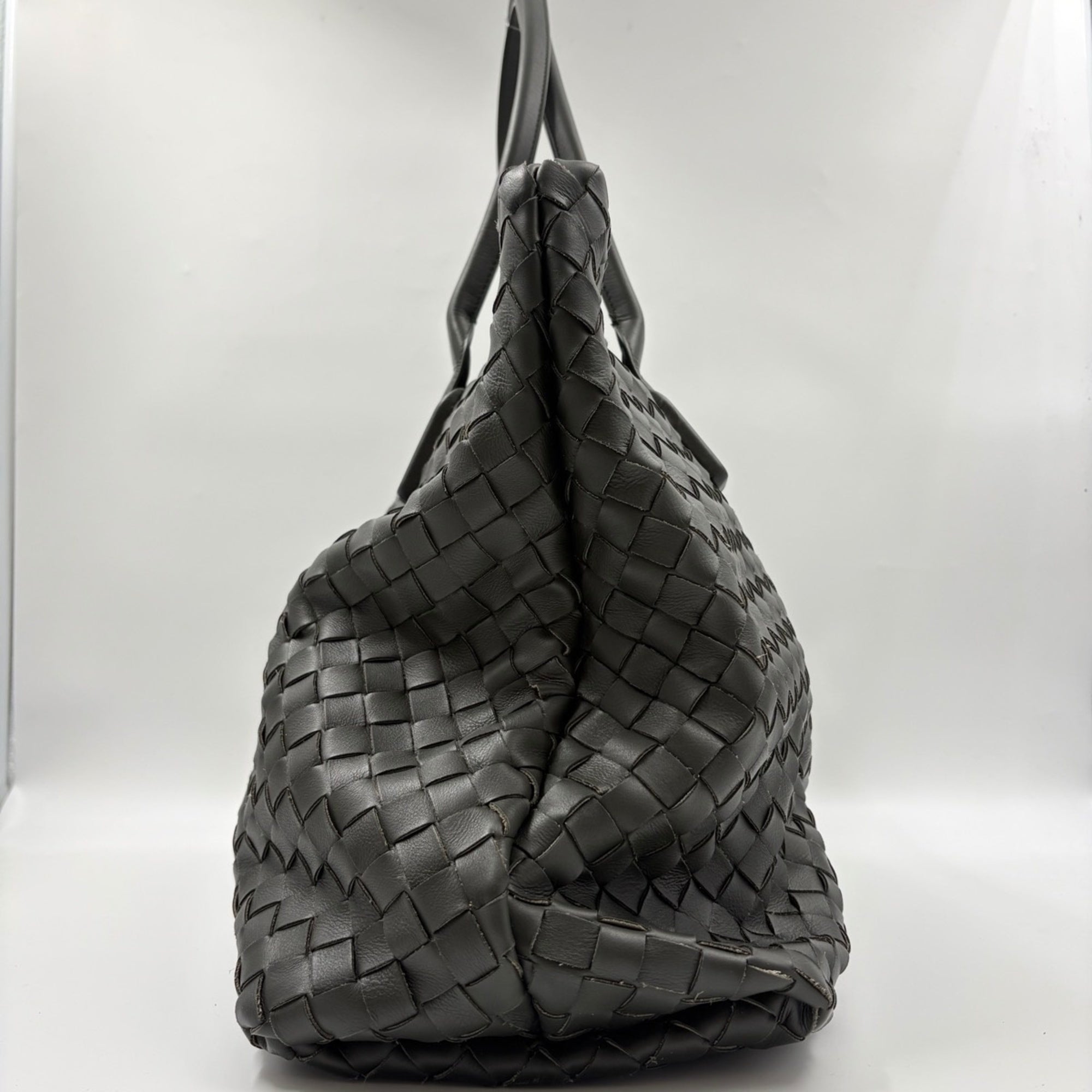 Bottega Veneta Green Tote Bag (Pre-Owned)