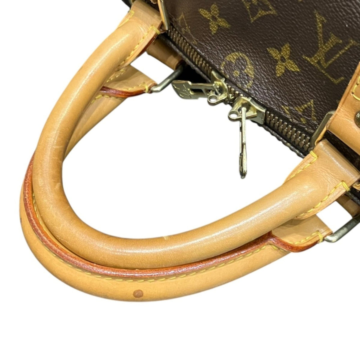 Louis Vuitton Brown Galle Monogram Monogram Boston Bag (Pre-Owned)