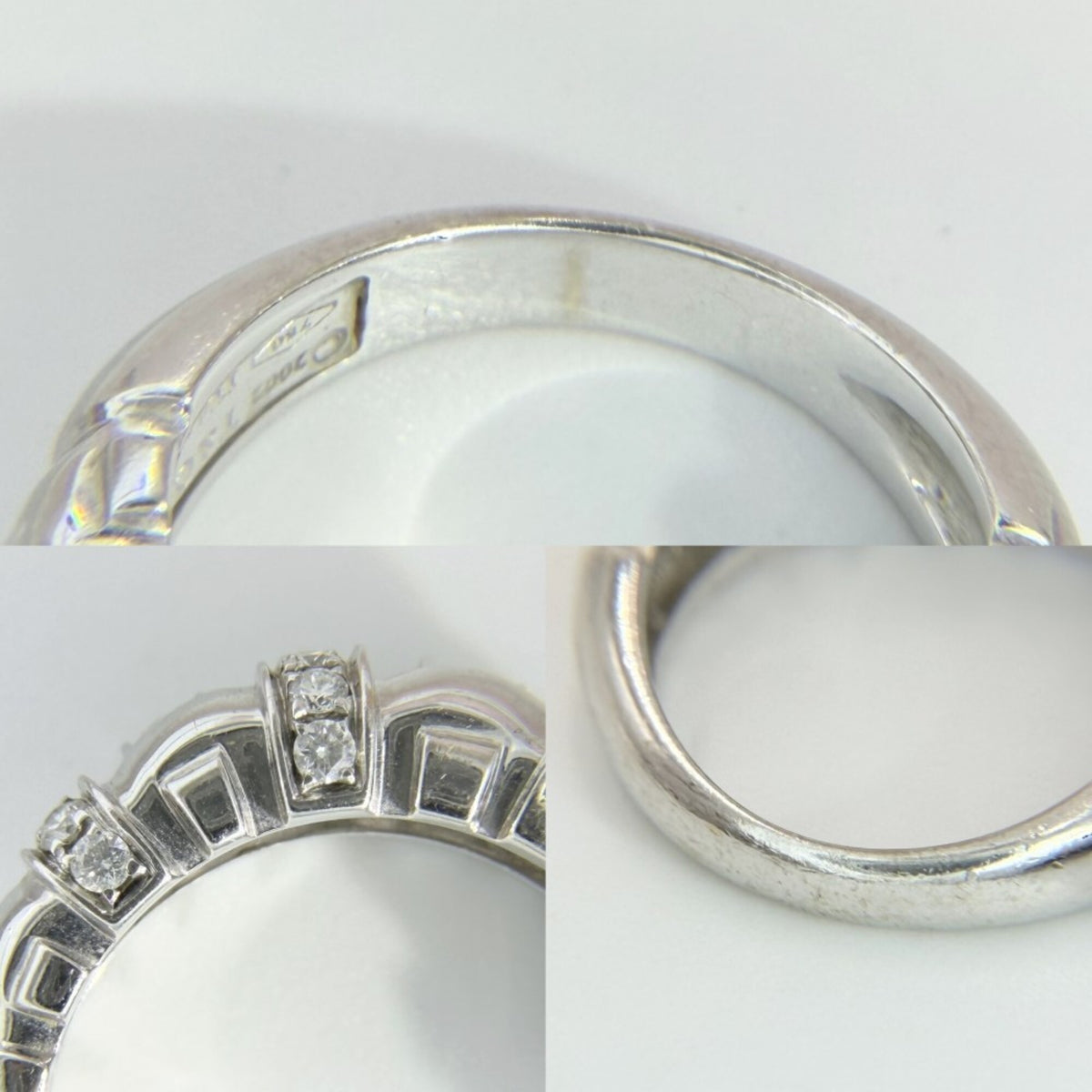 Tiffany White Gold (18K) Band Ring (Pre-Owned)