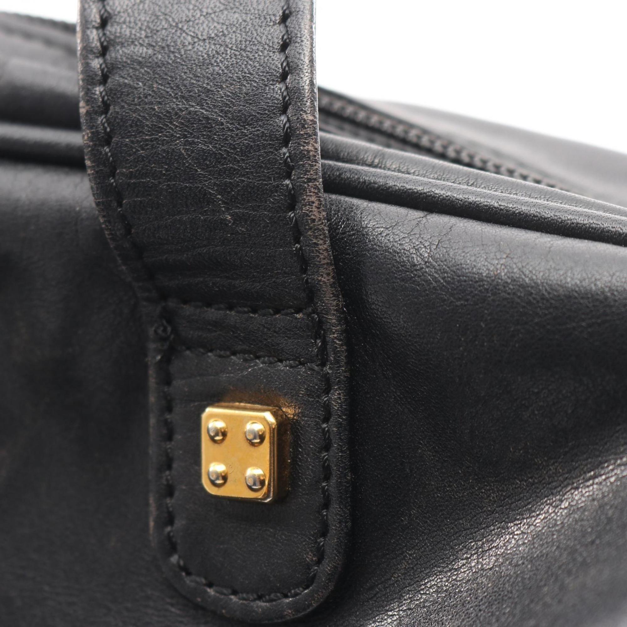 Loewe Black Leather Tote Bag (Pre-Owned)