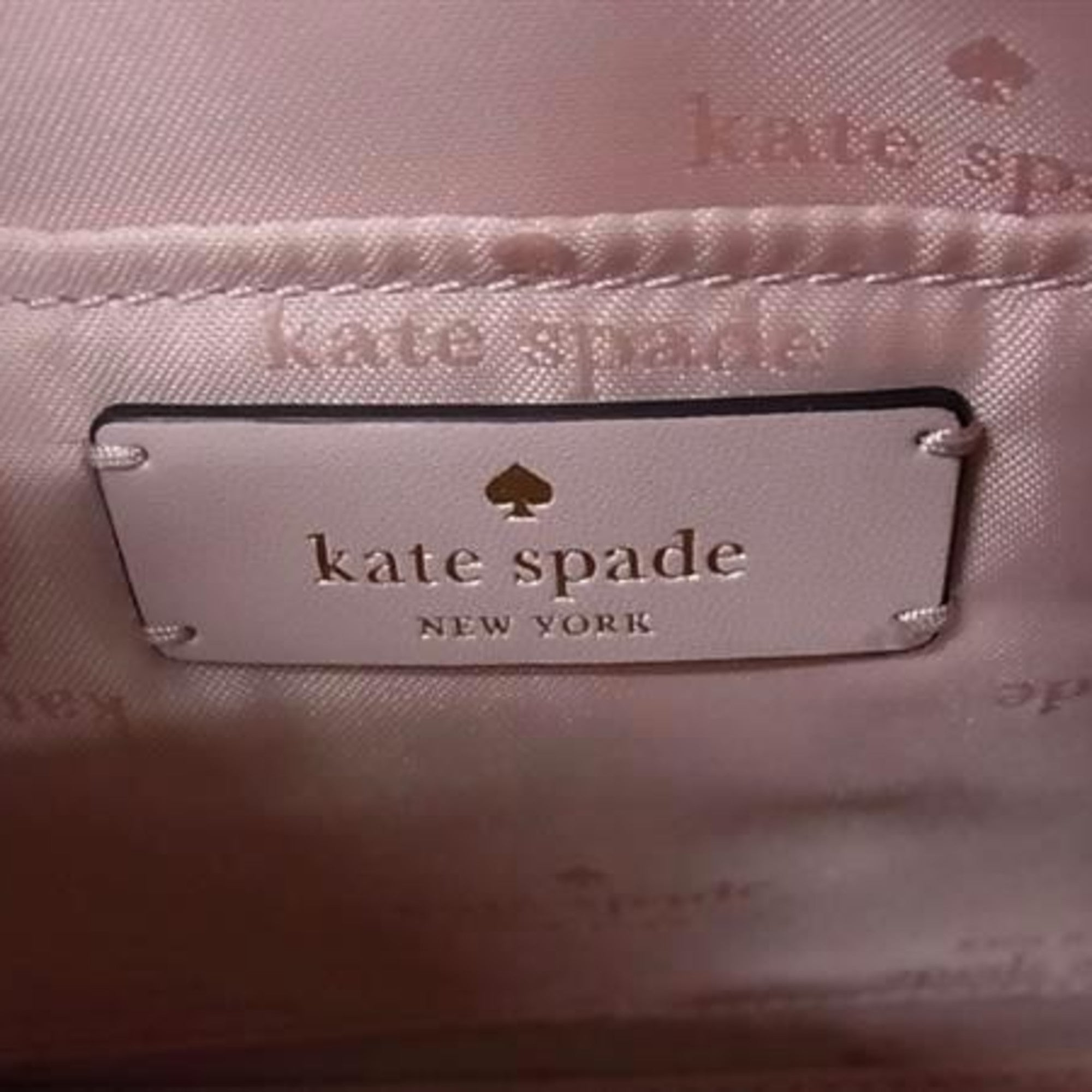 Kate Spade Pink Pvc Leather Handbag Shoulder Bag (Pre-Owned)