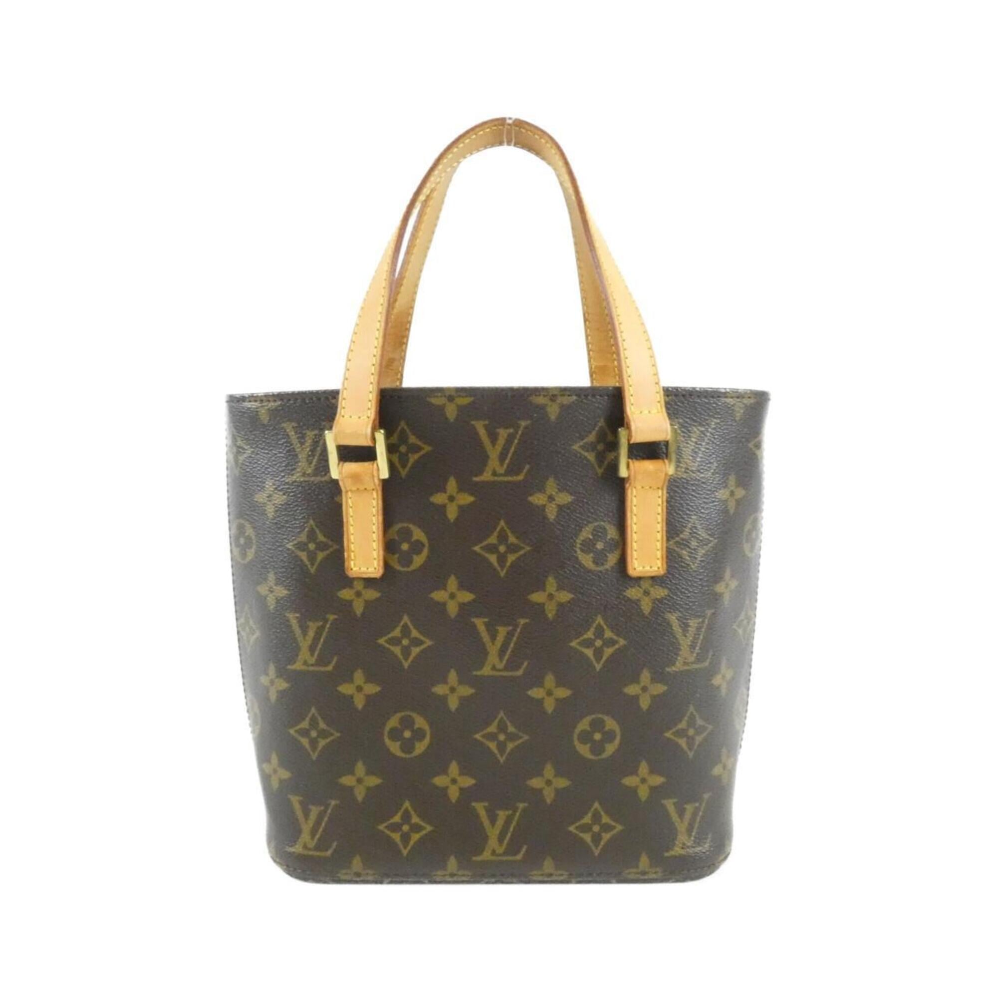 Louis Vuitton Brown Coated Canvas Handbag (Pre-Owned)