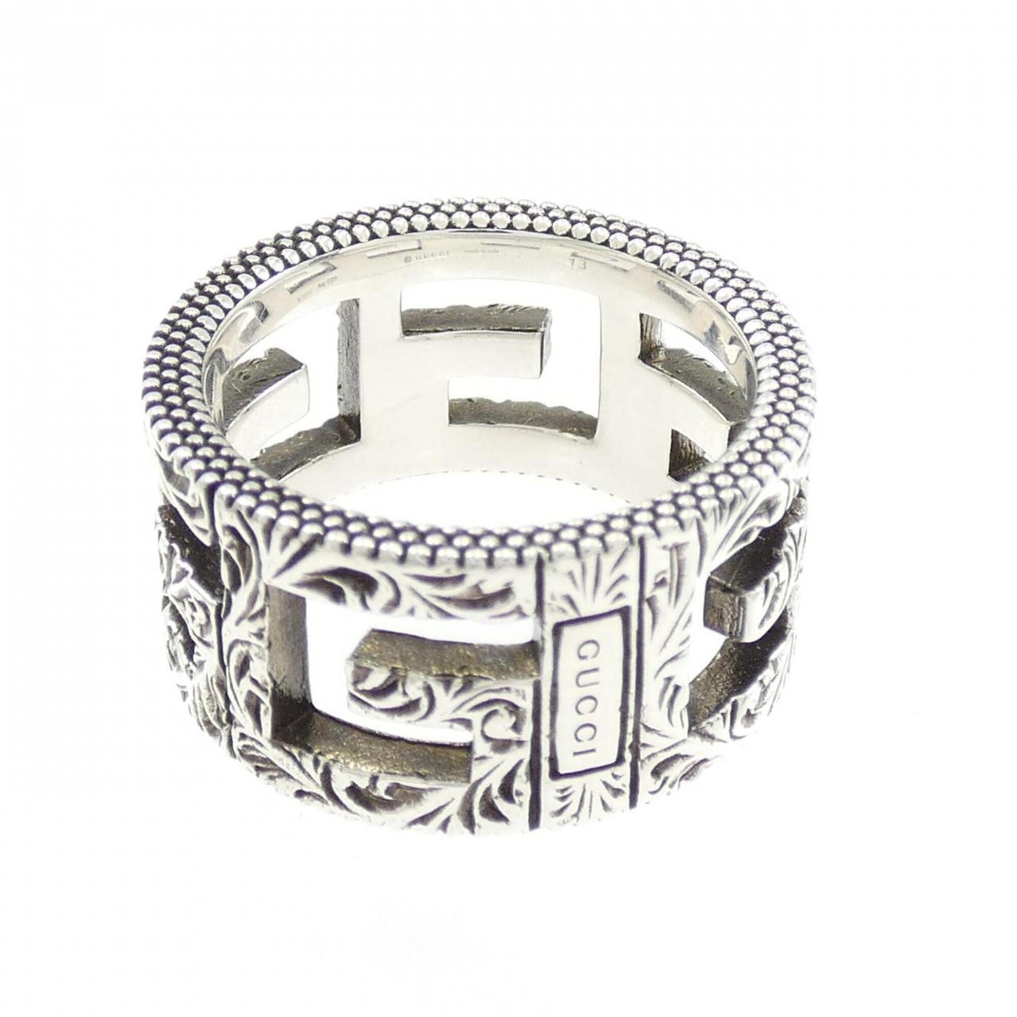 Gucci Silver Silver 925 Band Ring (Pre-Owned)