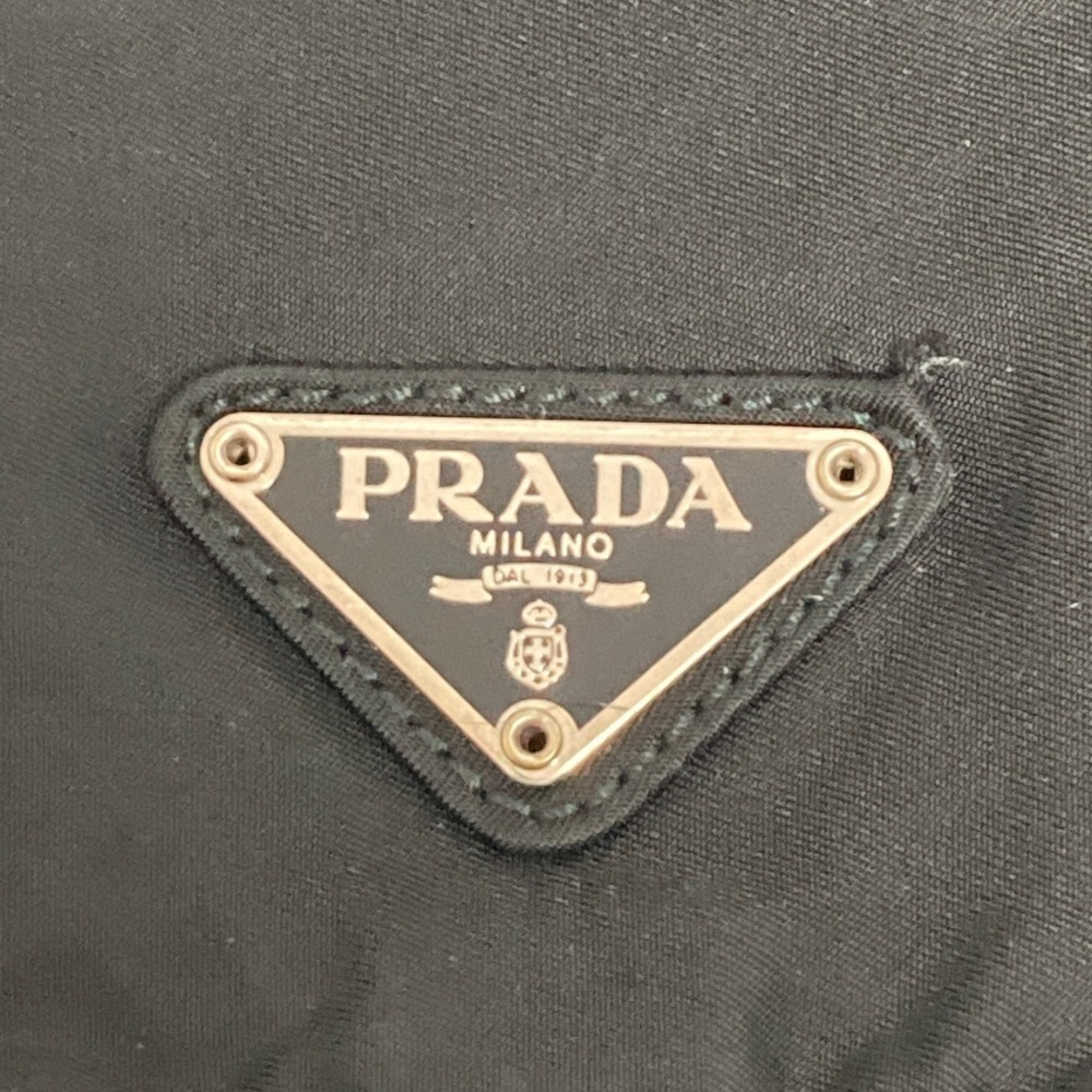 Prada Black Nylon Shoulder Bag (Pre-Owned)