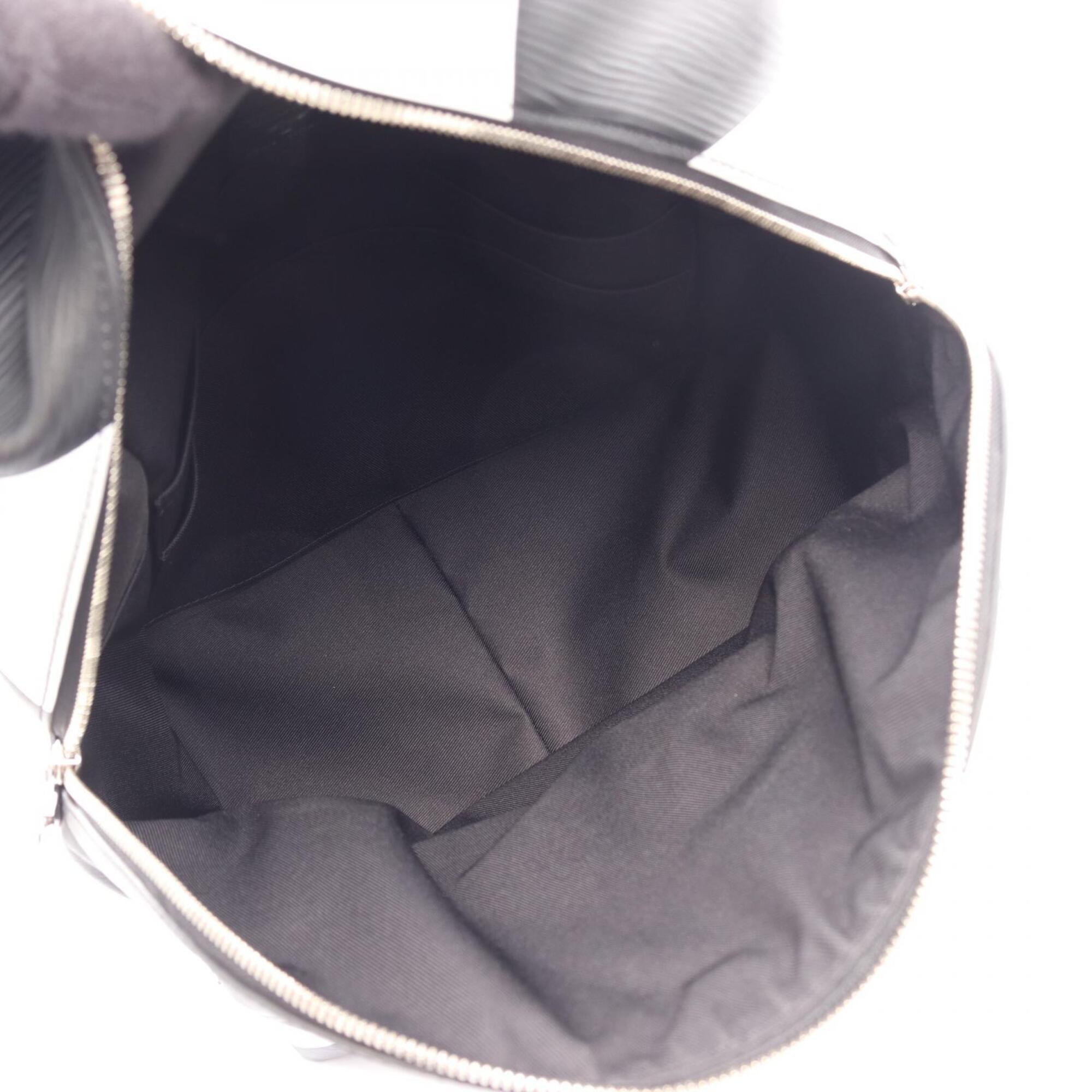 Louis Vuitton Black White Epi Leather Backpack (Pre-Owned)