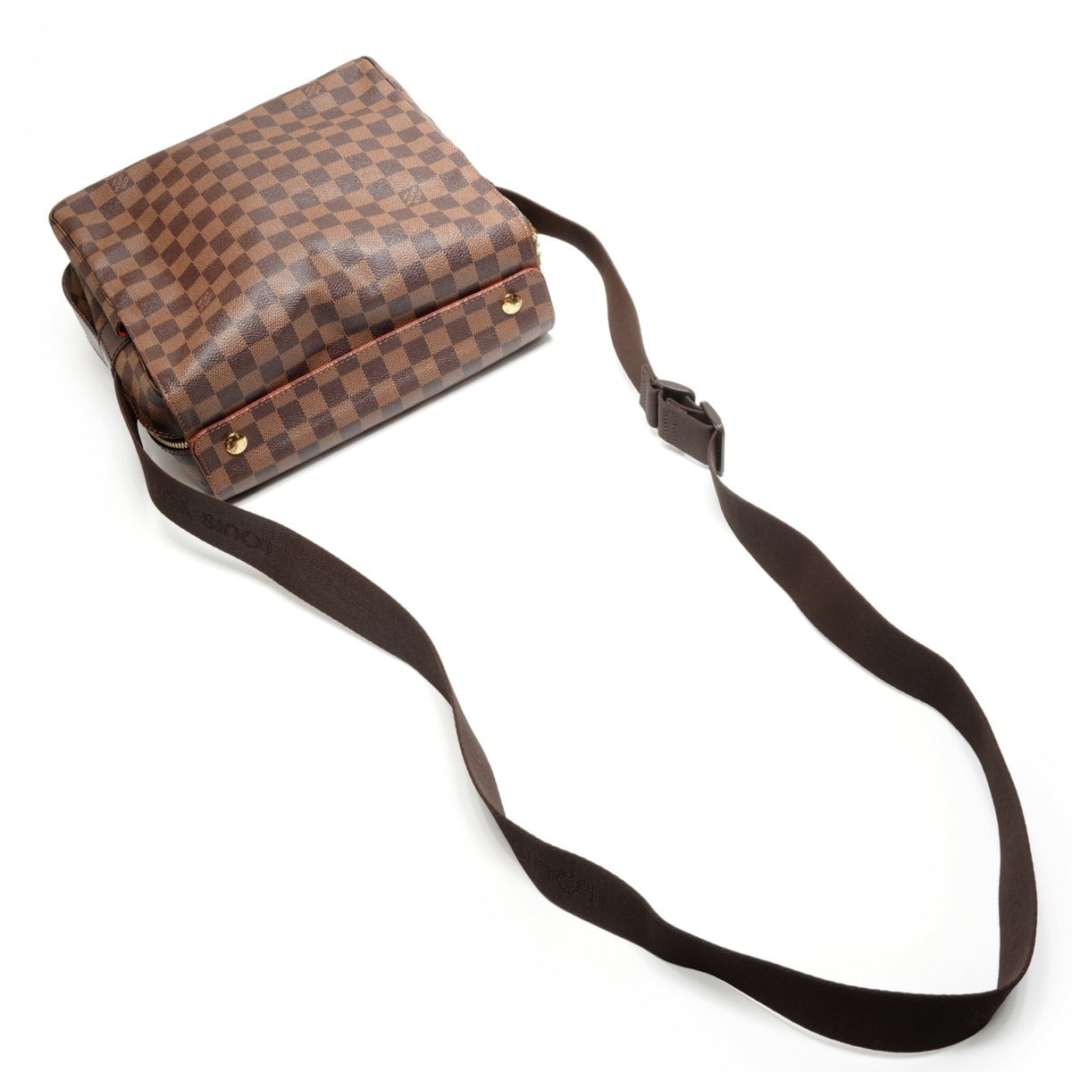 Louis Vuitton Damier Brown Damier Canvas Shoulder Bag (Pre-Owned)
